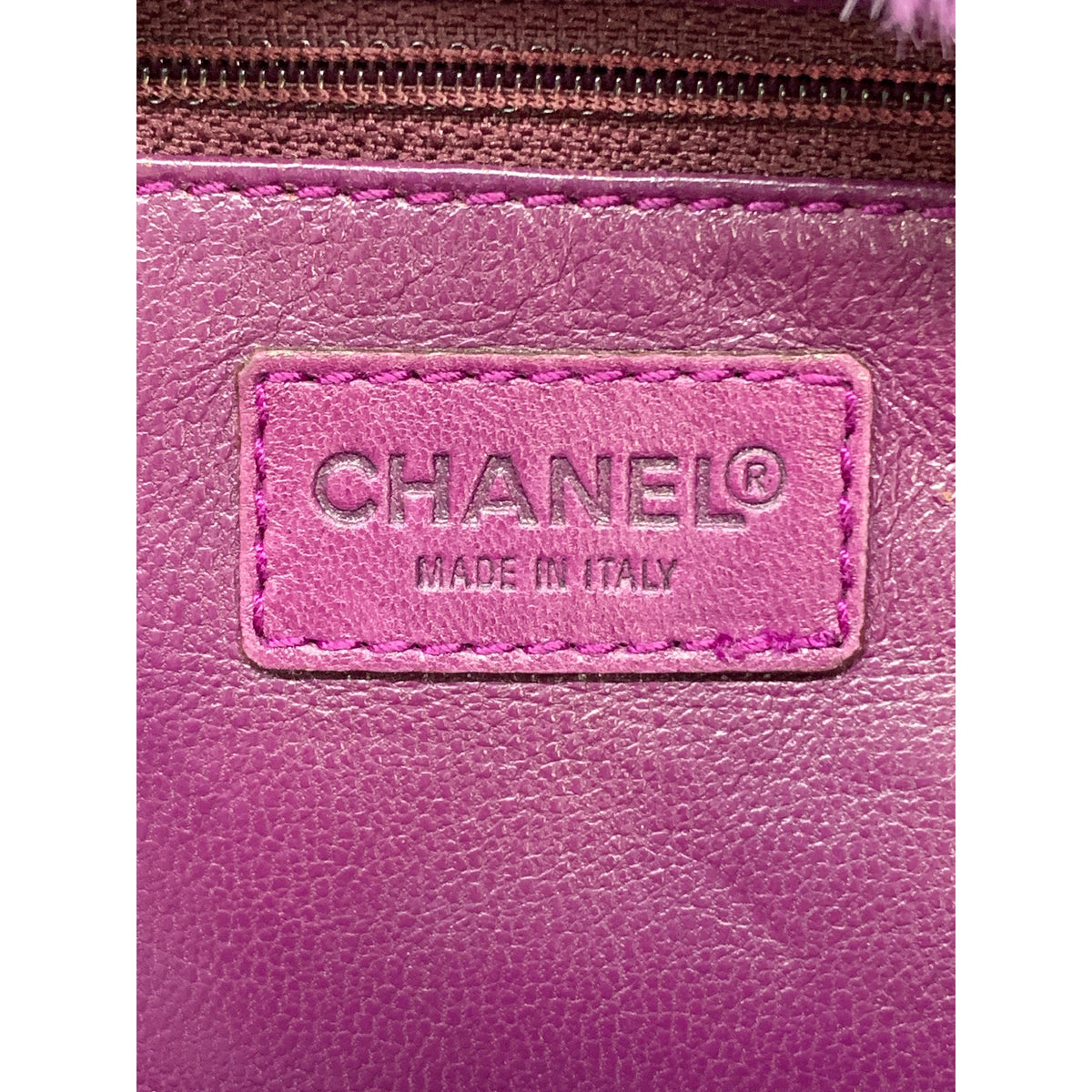 CHANEL/Cross Body Bag/FurFake Fur