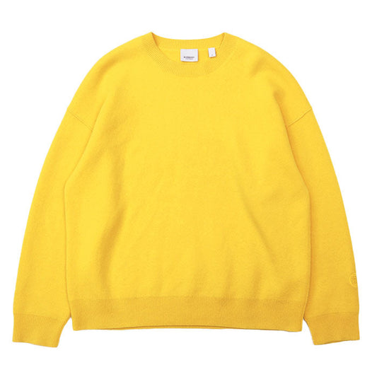 Burberry Signature Logo Embroidery Cashmere Blend Sweater