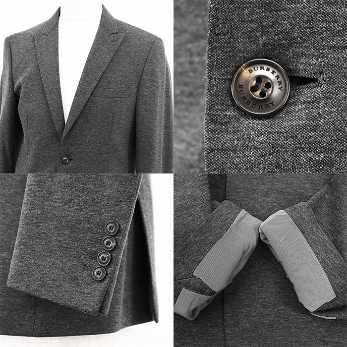 Burberry Stretch Jersey Cotton Blend Suit
