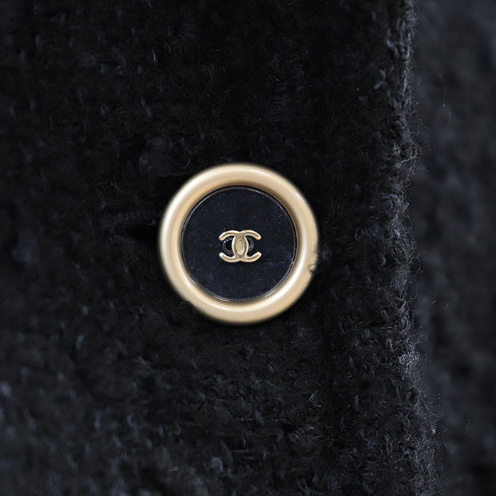Chanel 01A P18340 Alpaca Blend Coat