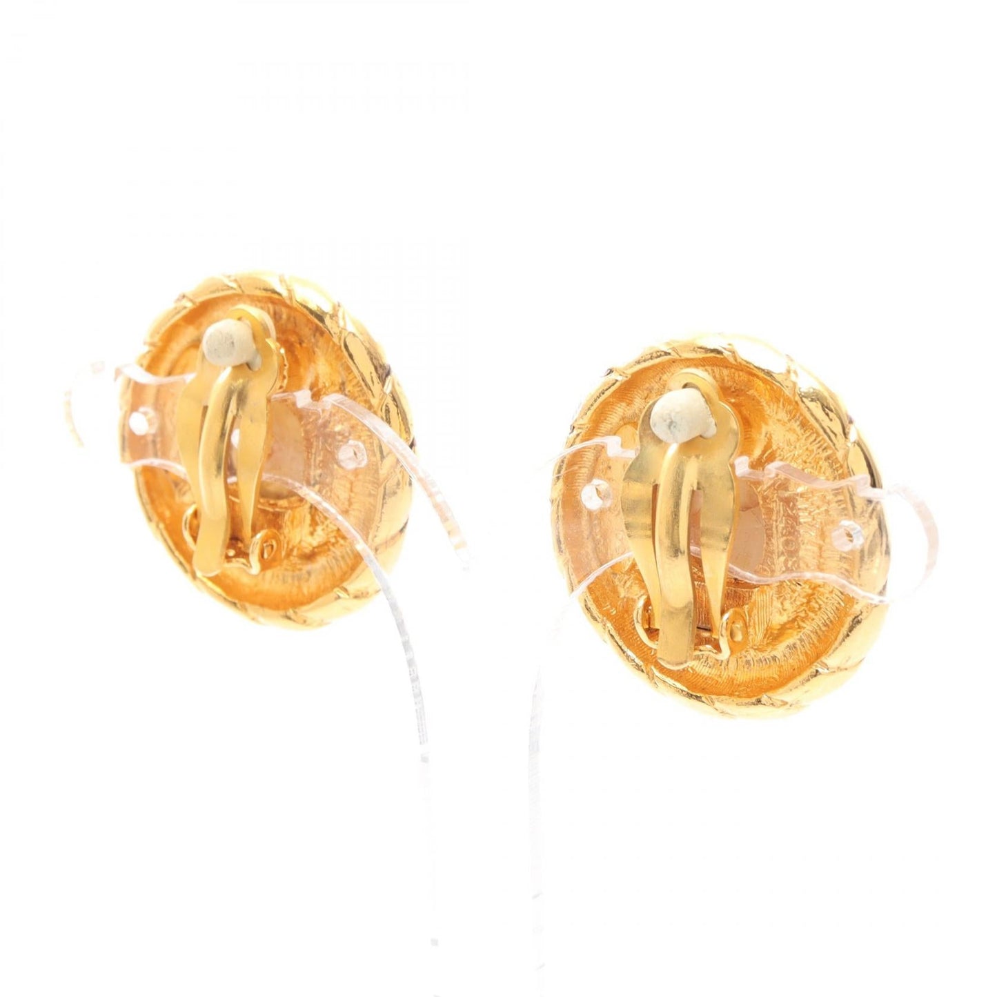 Chanel Faux Pearl Earrings