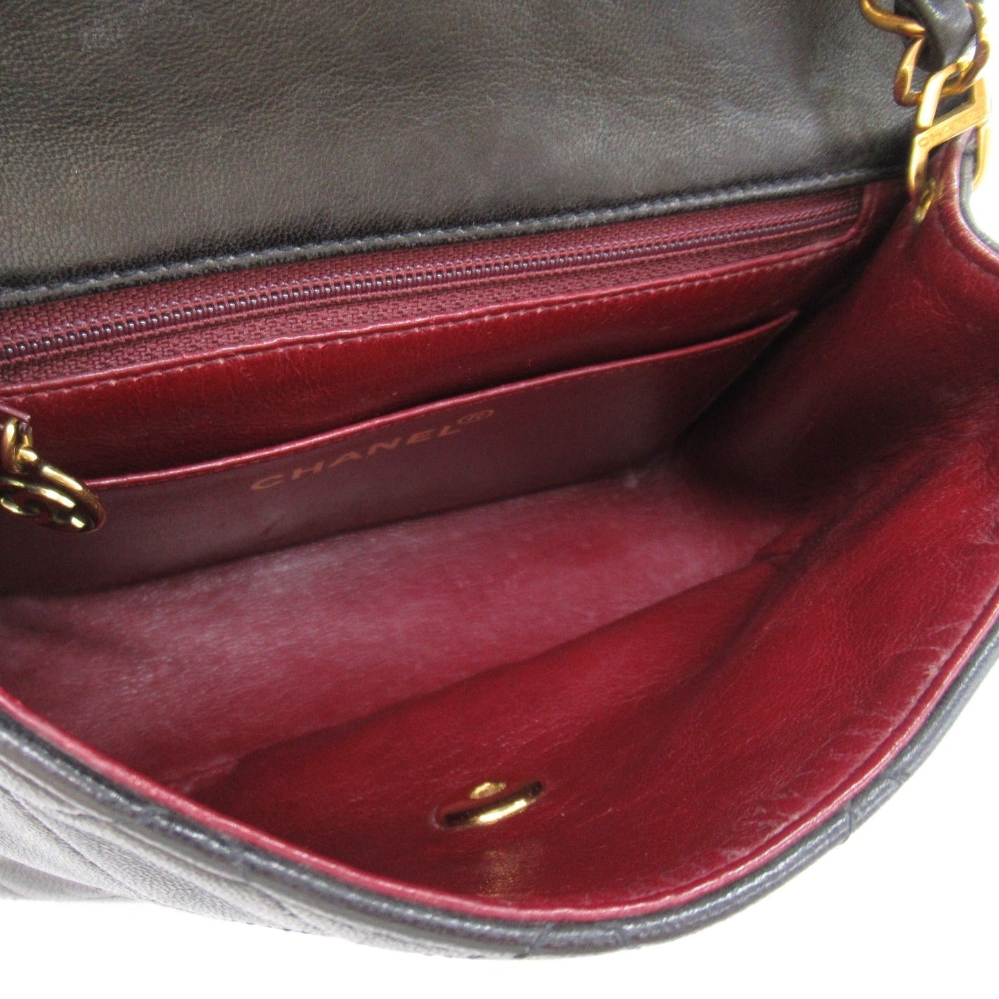 Chanel Mini Matelasse Lambskin Shoulder Bag