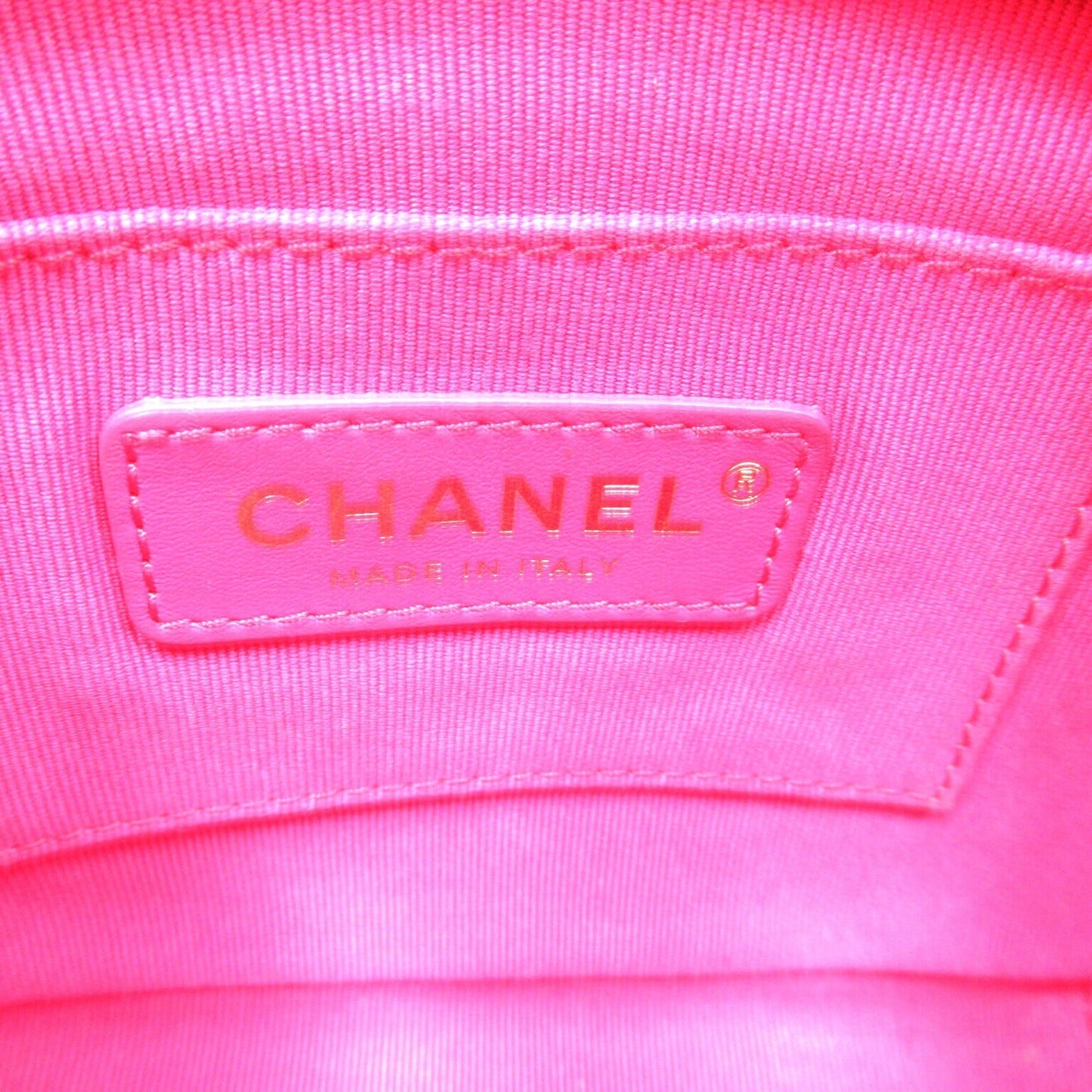 Chanel Mini Matelasse Leather Shoulder Bag Black