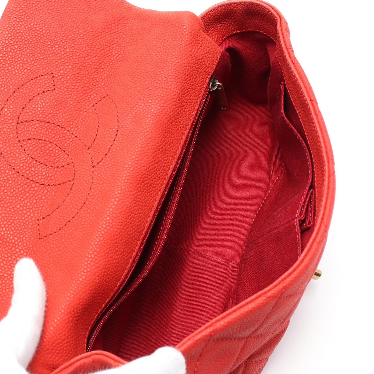 Chanel Matelasse Grained Calfskin Shoulder Bag