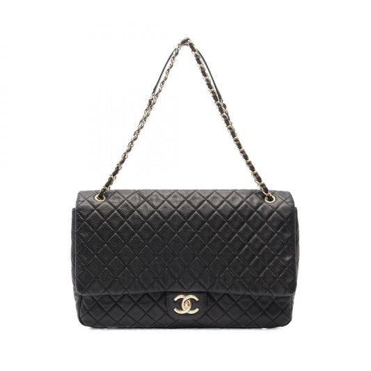 Chanel Jumbo Matelasse Leather Shoulder Bag
