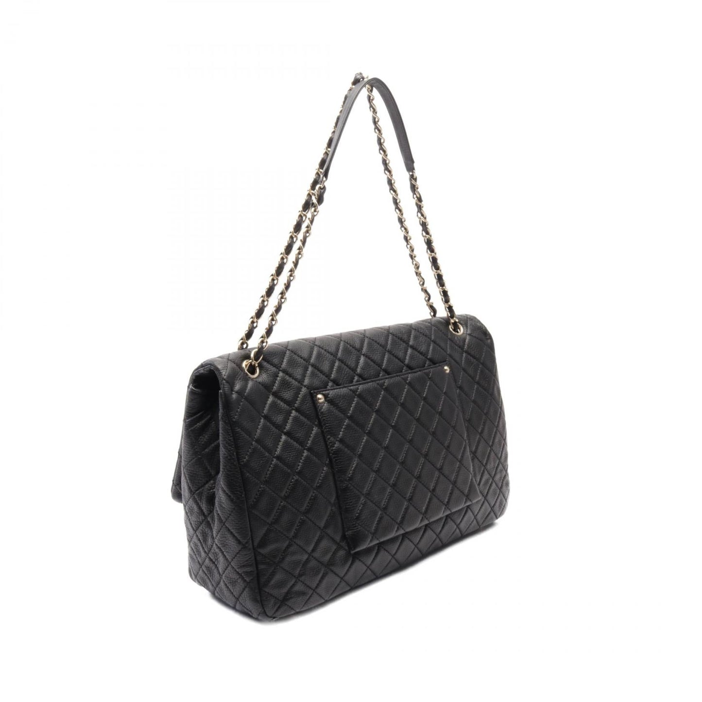Chanel Jumbo Matelasse Leather Shoulder Bag