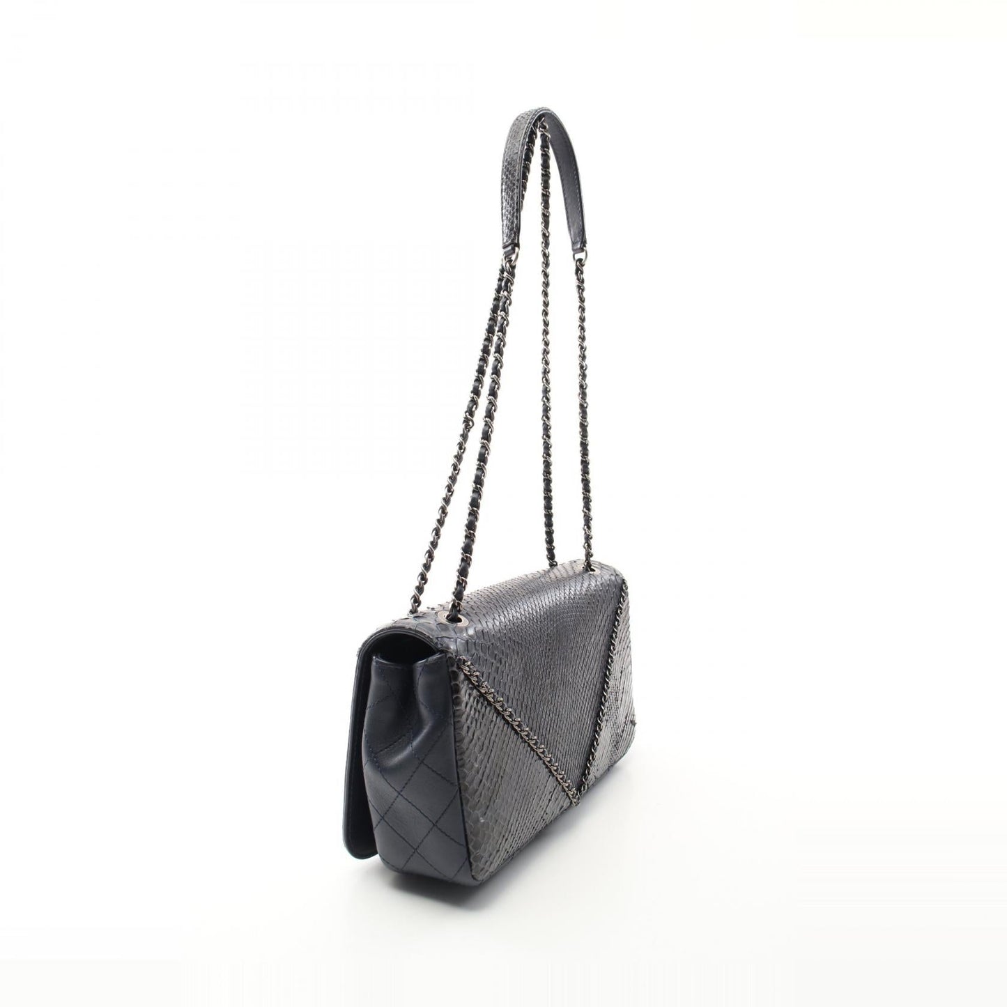 Chanel Matelasse Exotic Leather Shoulder Bag
