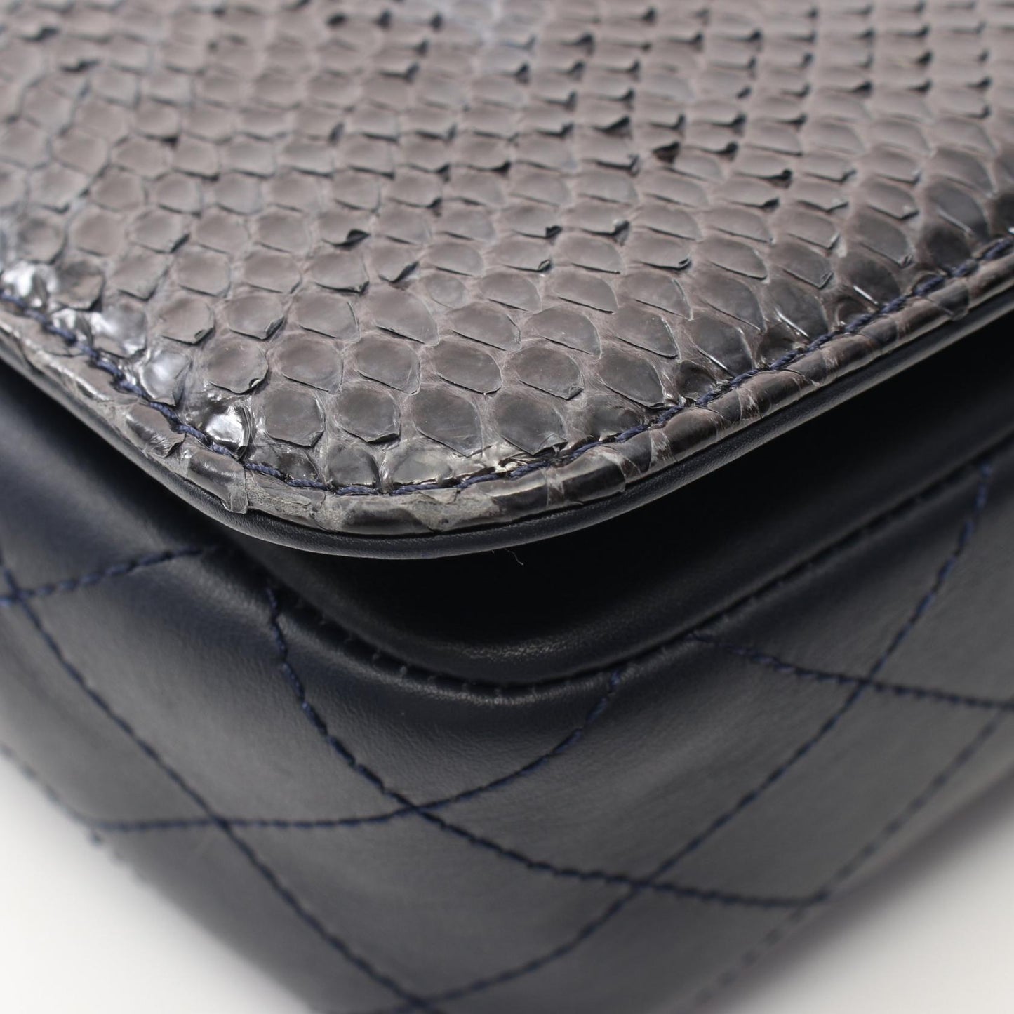 Chanel Matelasse Exotic Leather Shoulder Bag