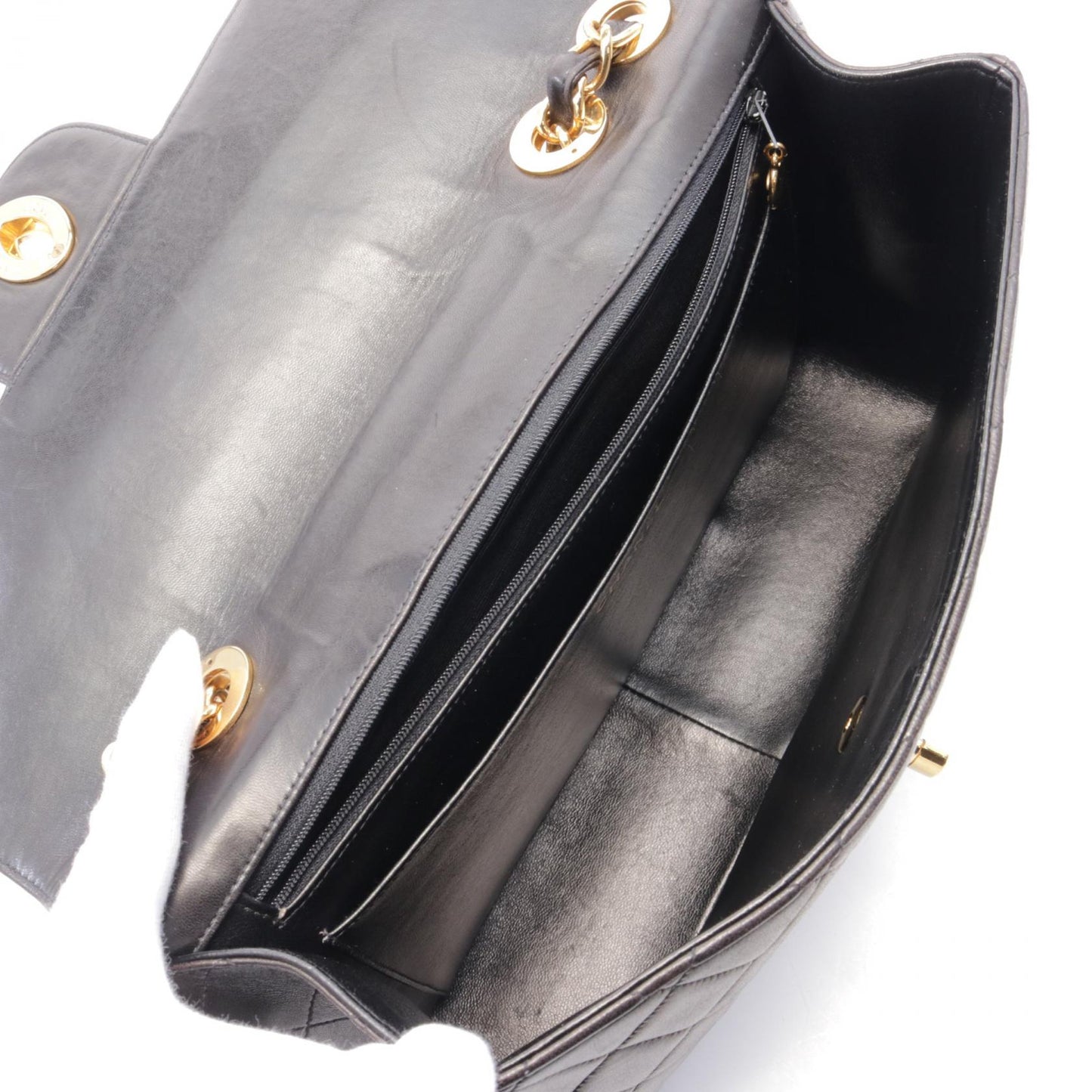 Chanel Classic Flap Bag Lambskin Shoulder Bag