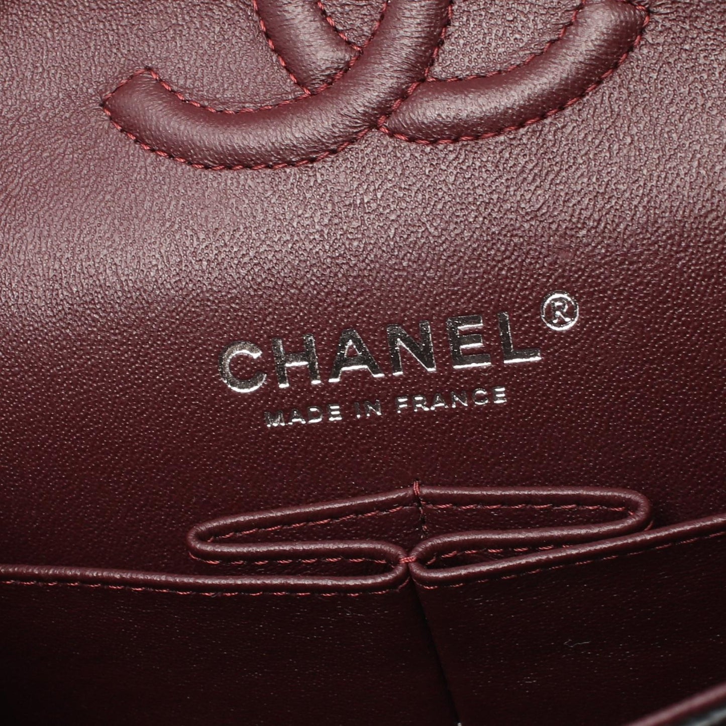 Chanel Matelasse W Flap Leather Shoulder Bag