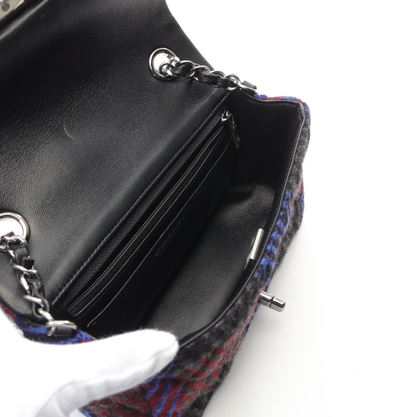 Chanel Mini Matelasse Fabric Shoulder Bag