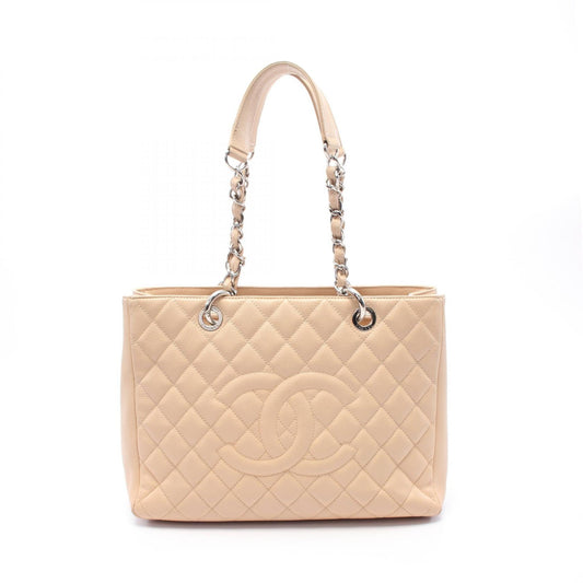 Chanel Matelasse Grained Calfskin Tote Bag