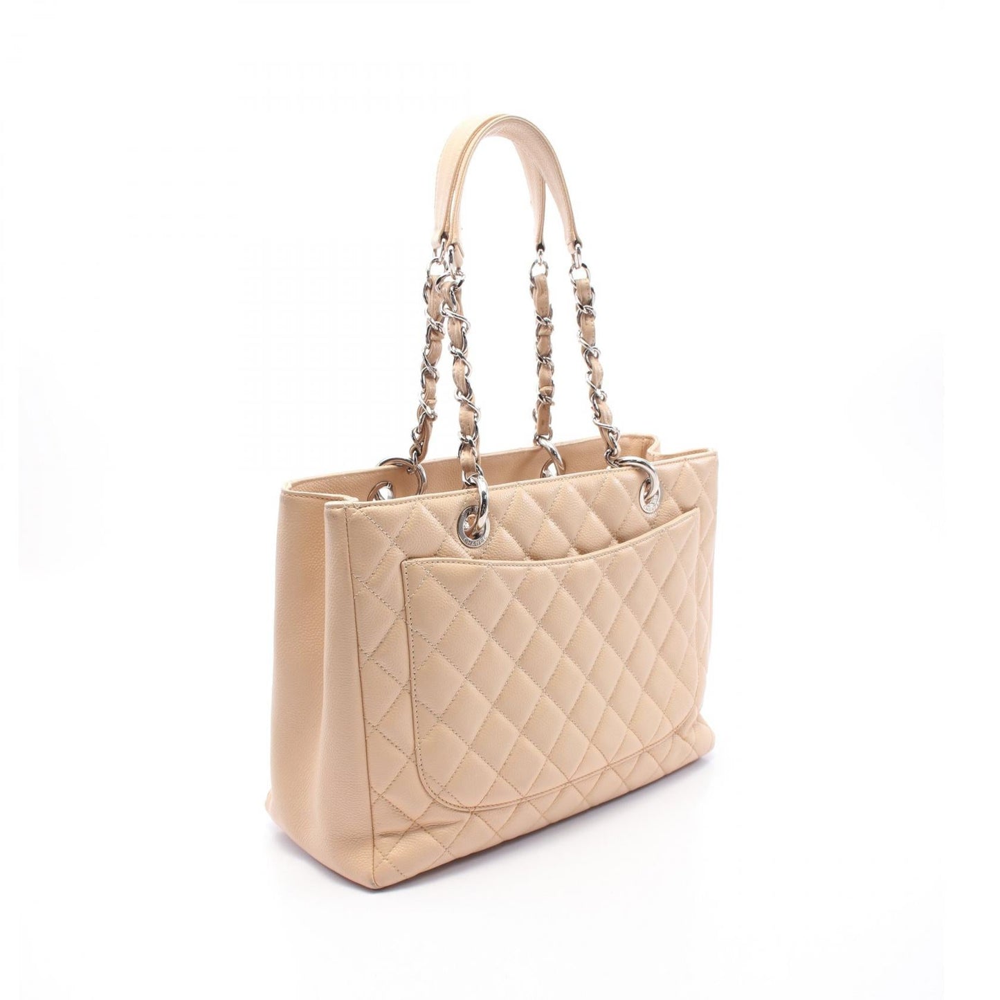 Chanel Matelasse Grained Calfskin Tote Bag