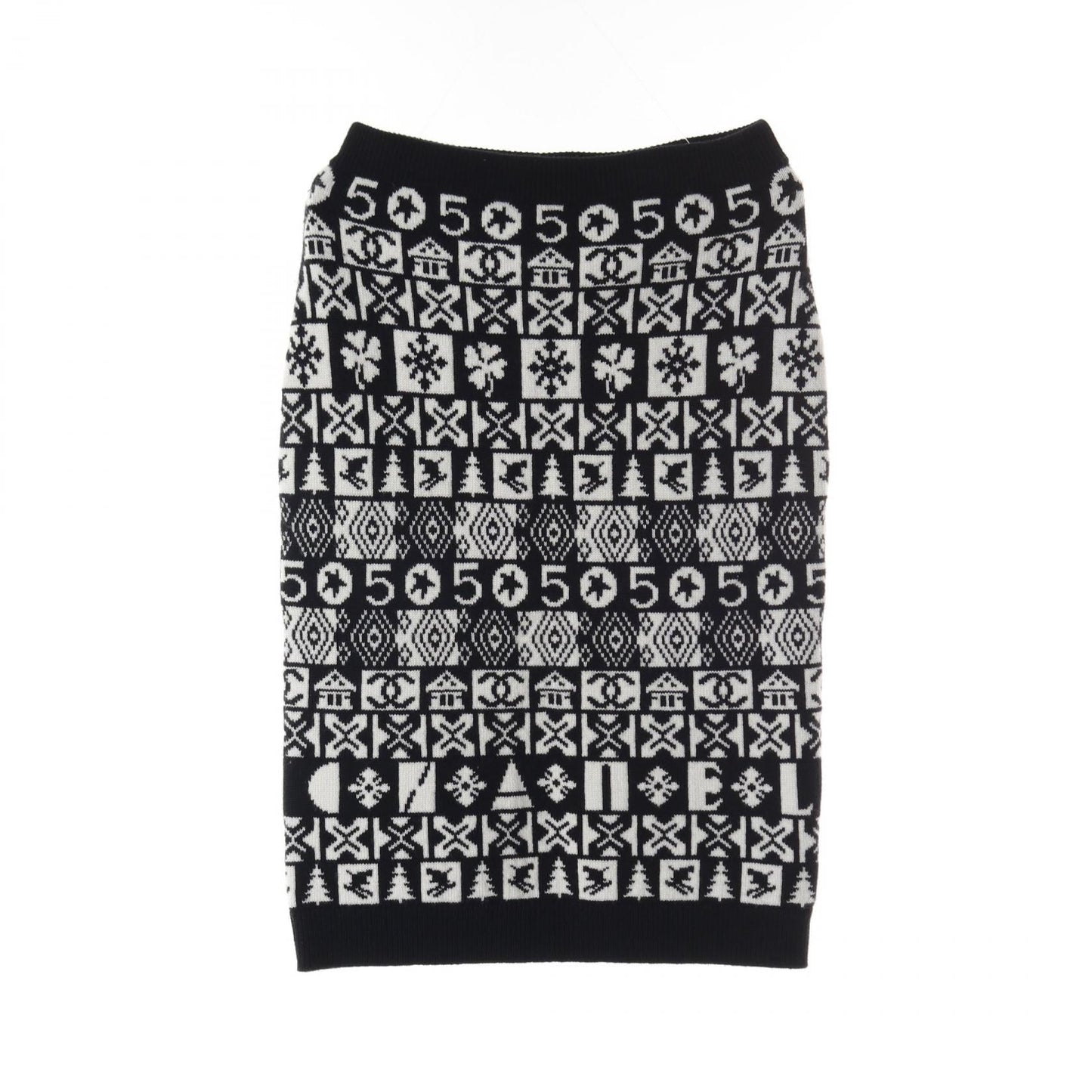 Chanel Coco Neige Cashmere Skirt