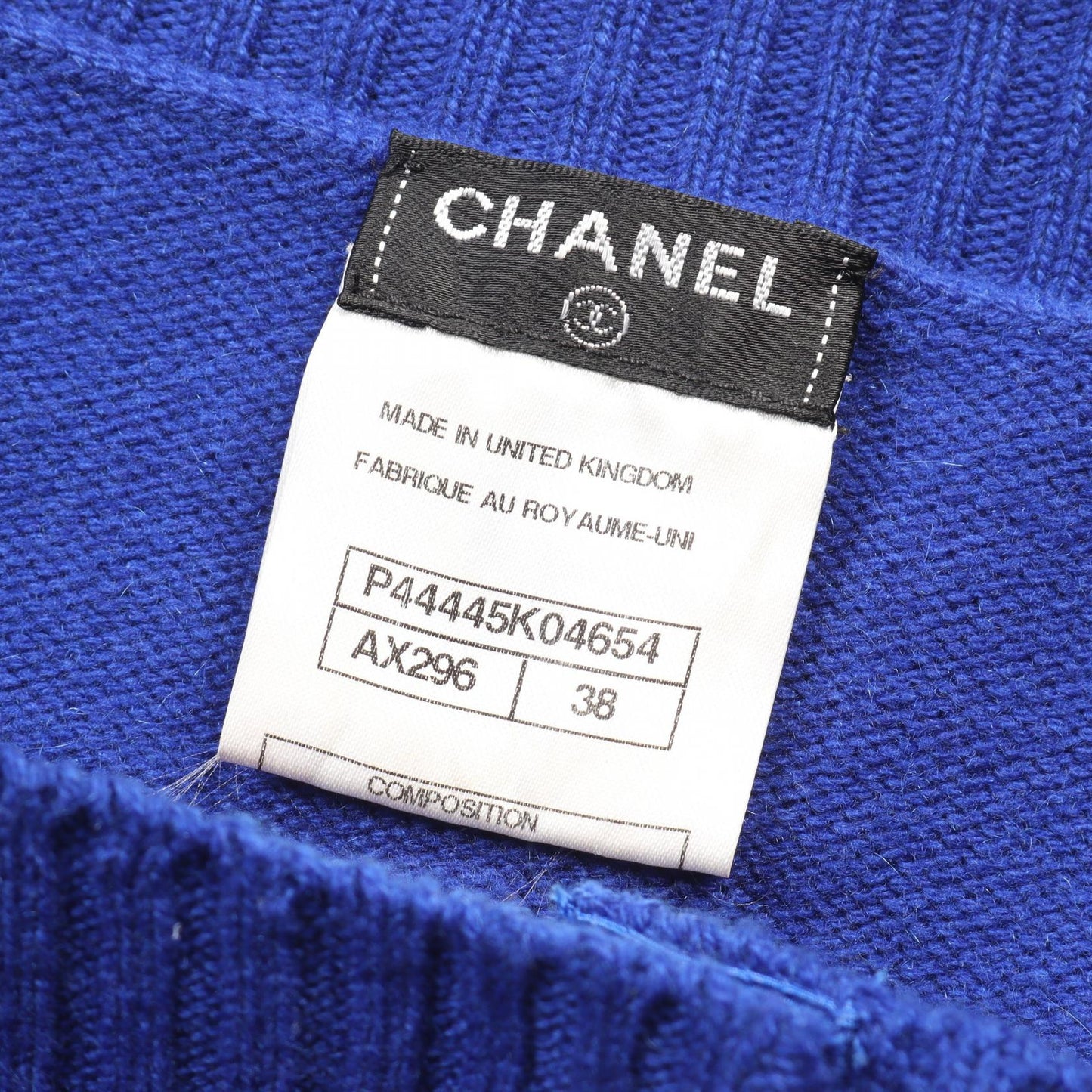 Chanel Coco Mark Button Cashmere Dress