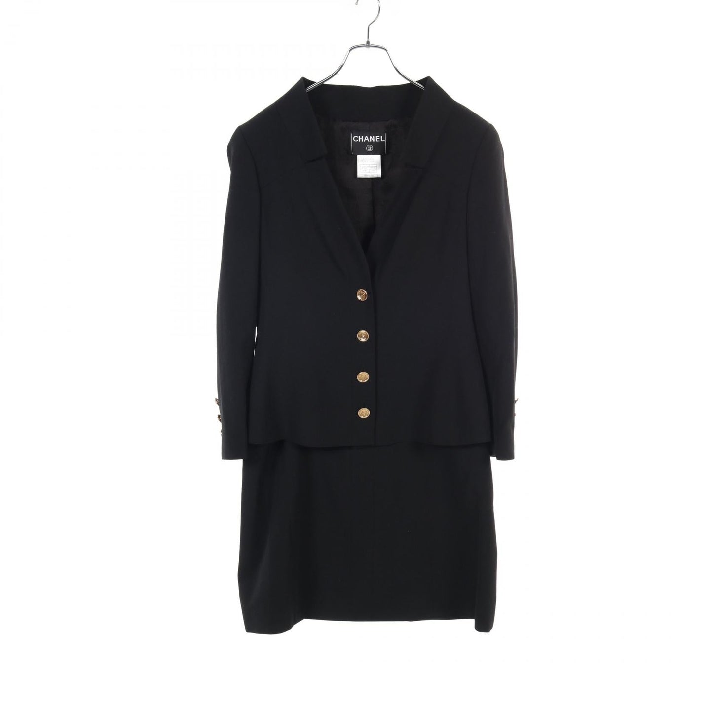 Chanel Coco Mark Button Wool Setup