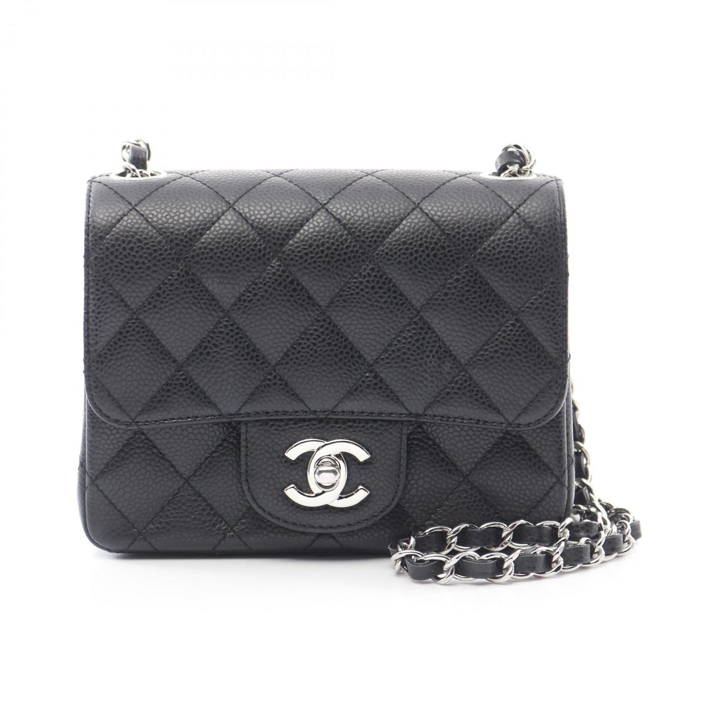Chanel Mini Matelassé Grained Calfskin Shoulder Bag