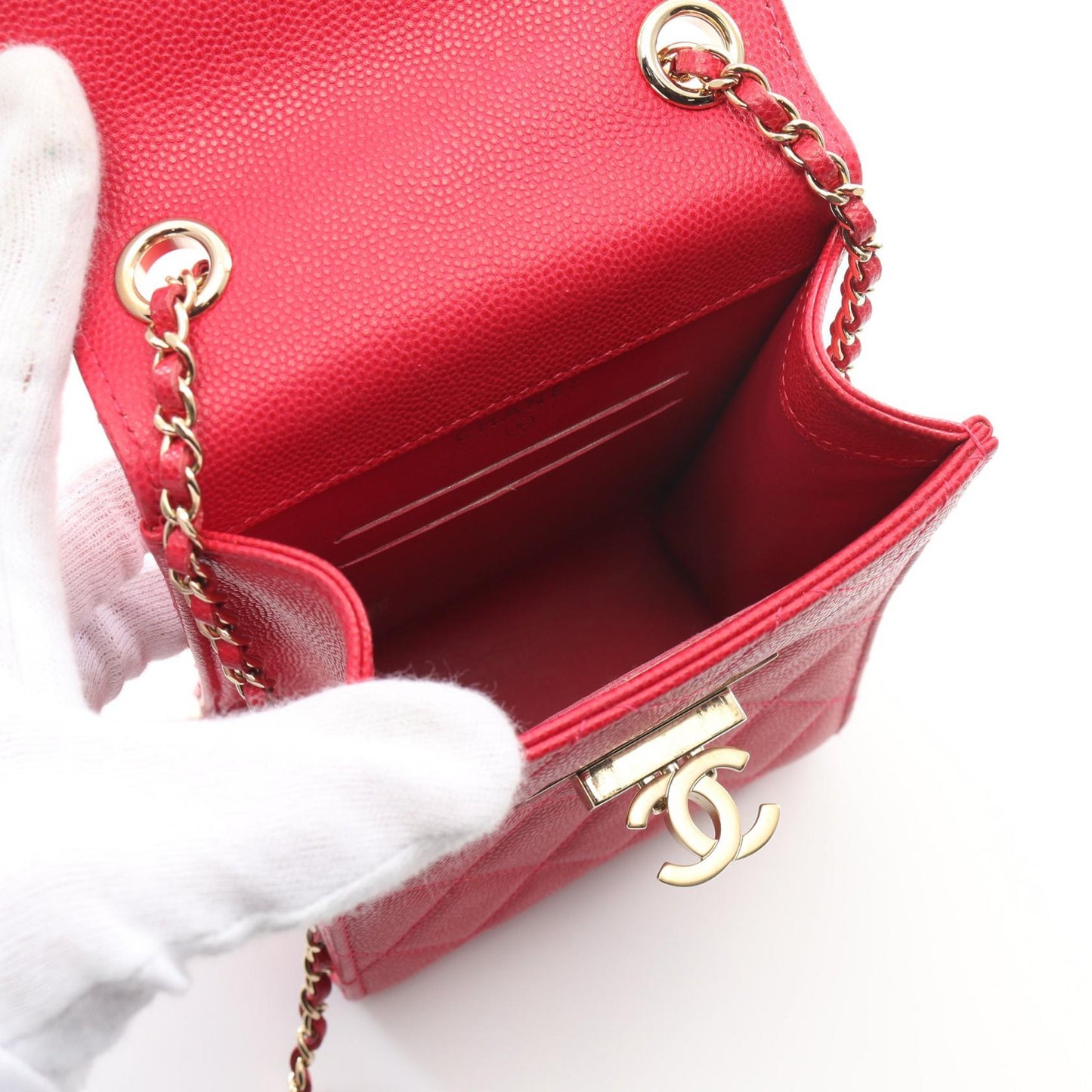 Chanel Matelasse Grained Calfskin Shoulder Bag