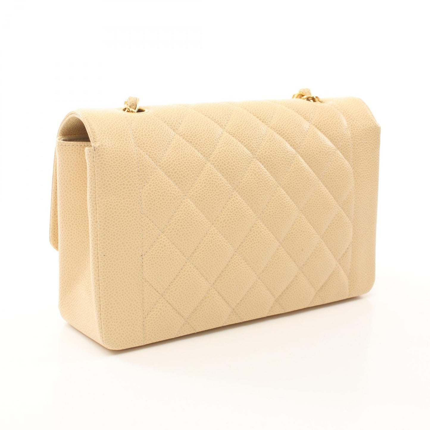 Chanel Matelasse Diana Flap Lambskin Shoulder Bag