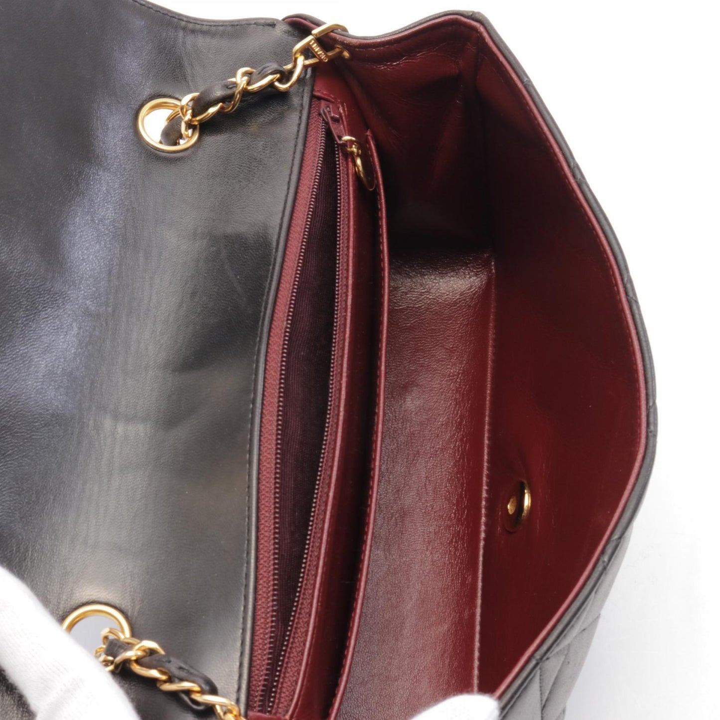 Chanel Matelasse Diana Flap Lambskin Shoulder Bag