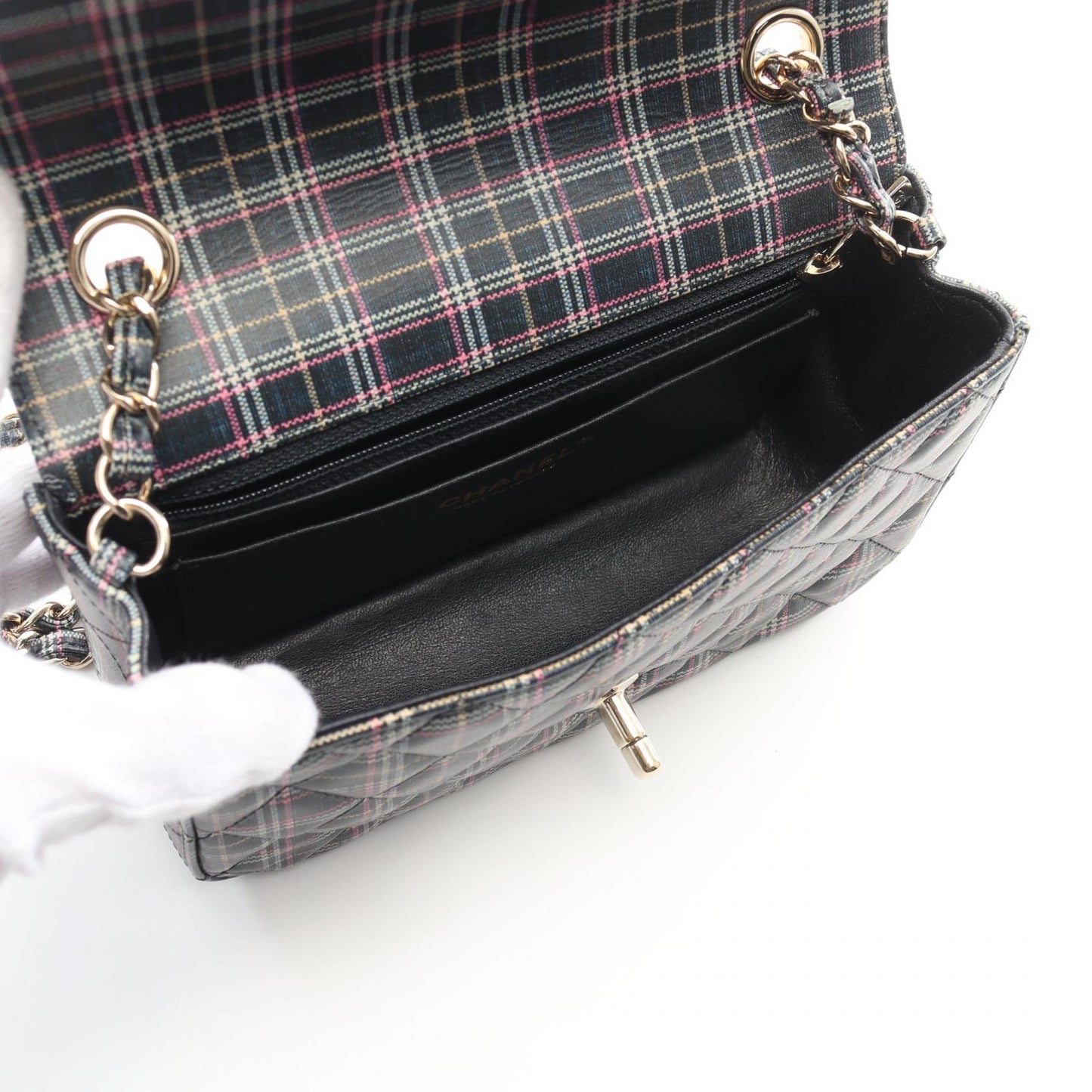 Chanel Mini Matelasse Leather Shoulder Bag