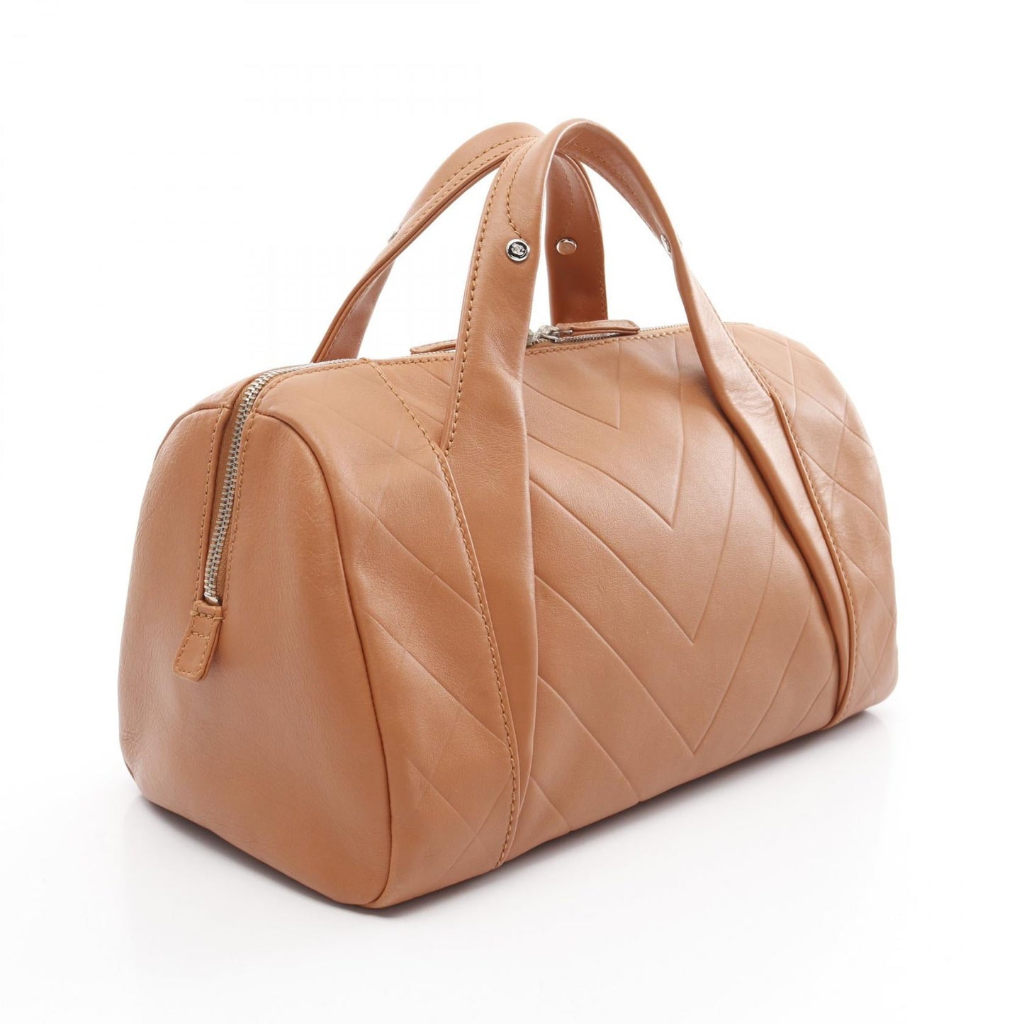 Chanel Chevron V Stitch Matelasse Calfskin Handbag