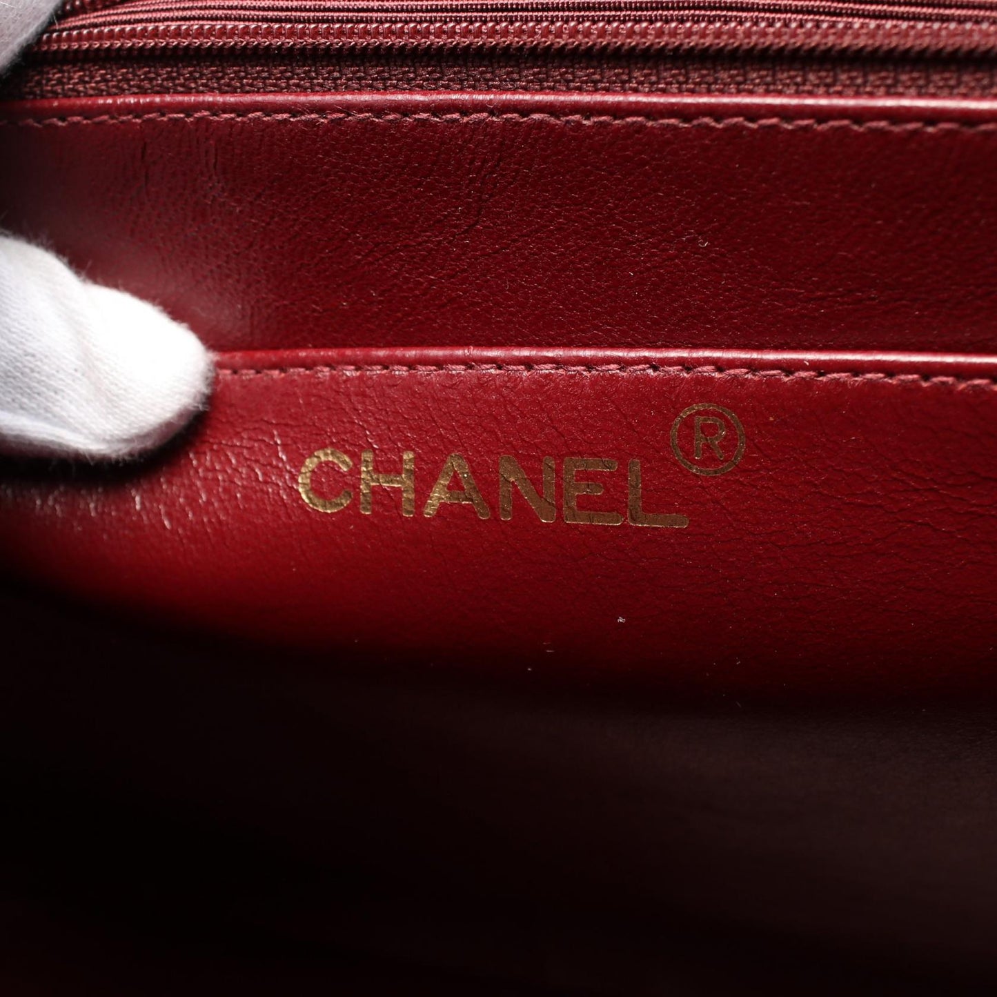Chanel Deauville Lambskin Shoulder Bag