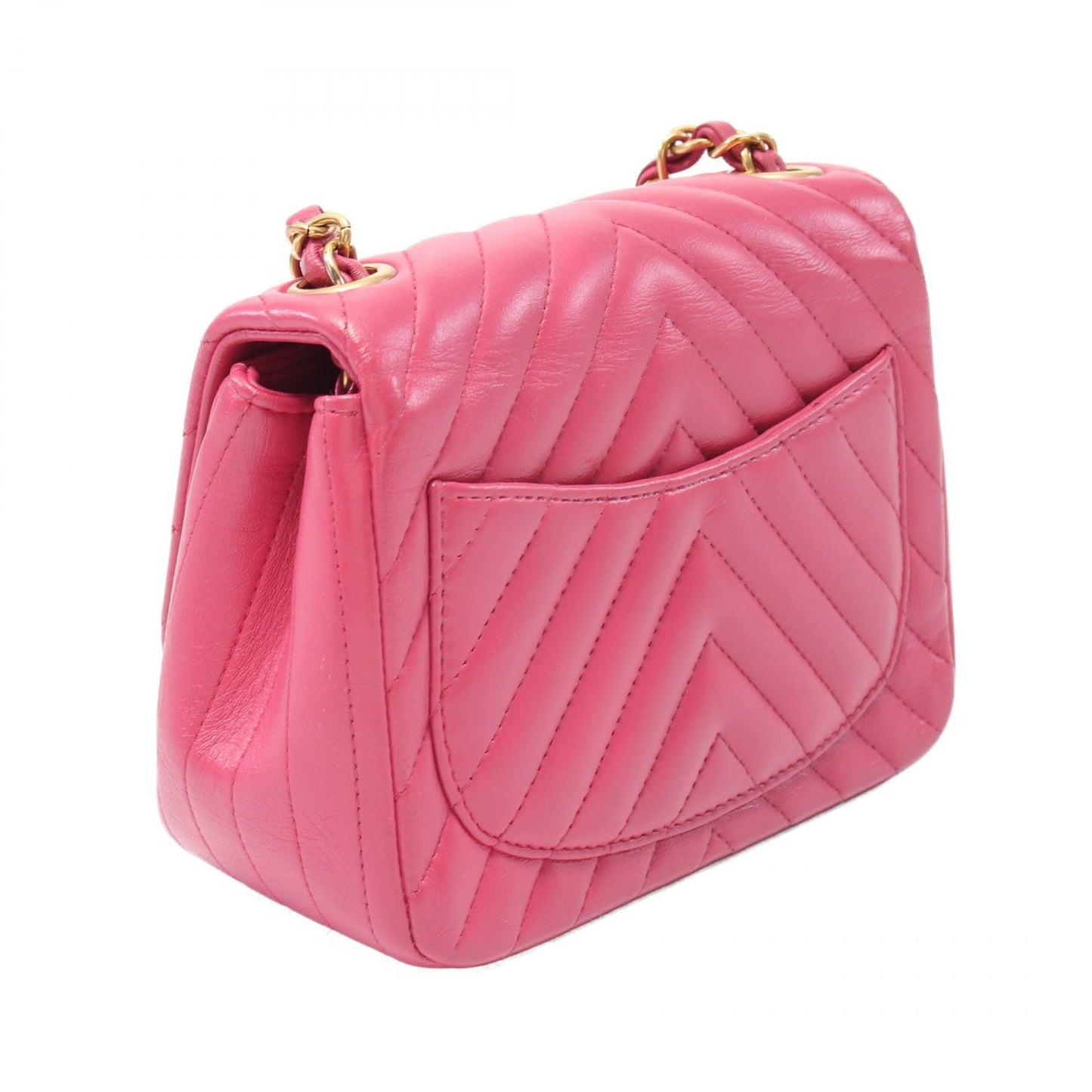 Chanel Mini Flap Bag Lambskin Shoulder Bag