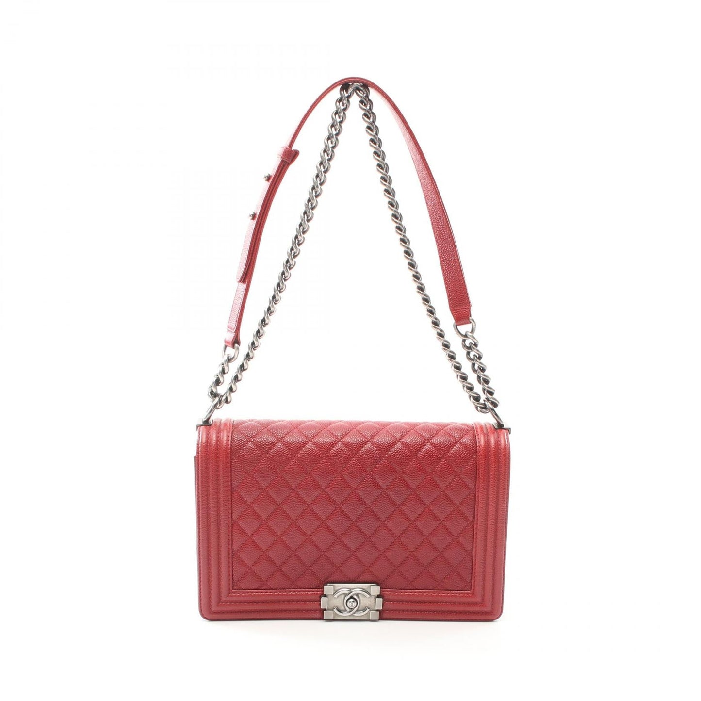 Chanel Boy Chanel Caviar Skin Shoulder Bag
