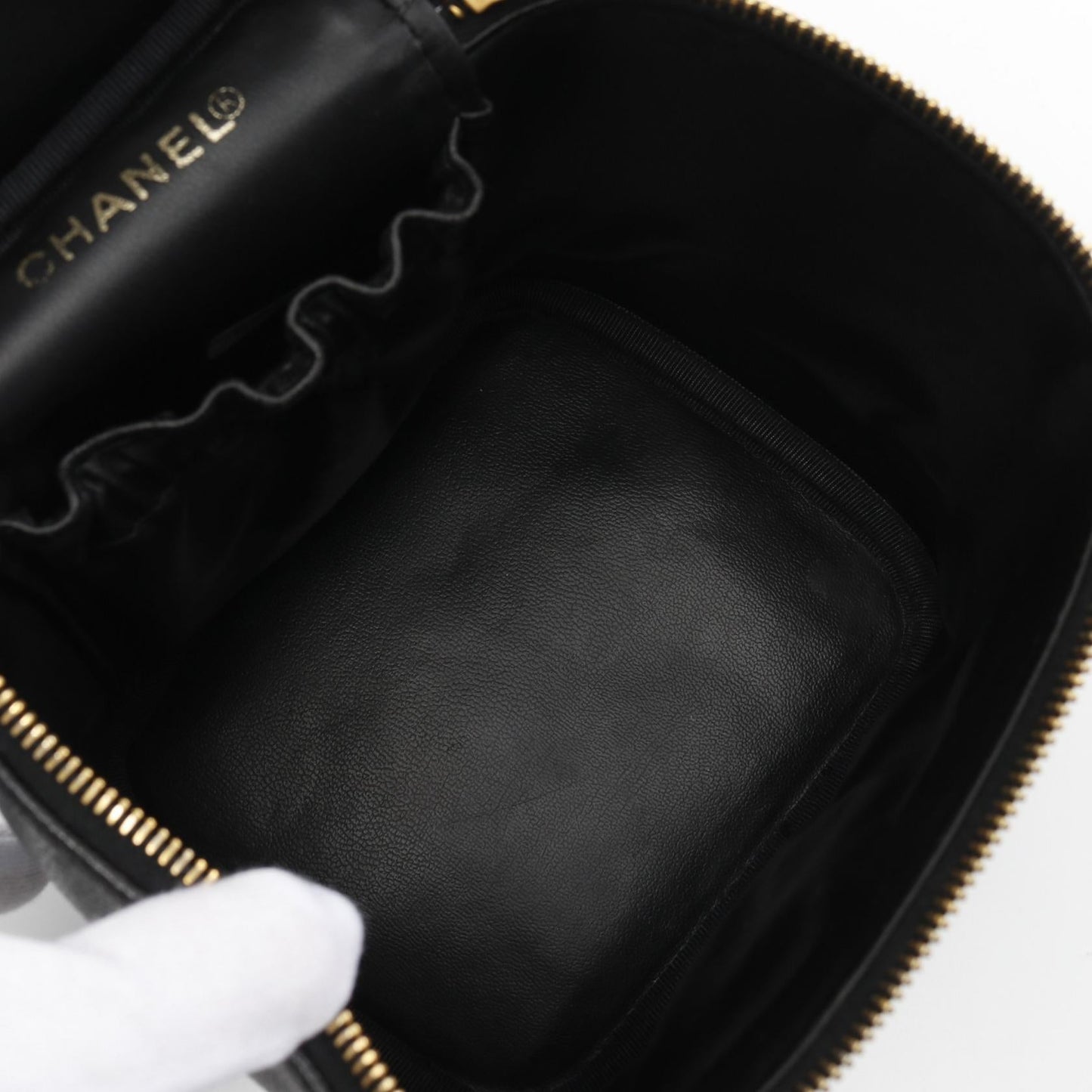 Chanel Coco Mark Caviar Skin Handbag