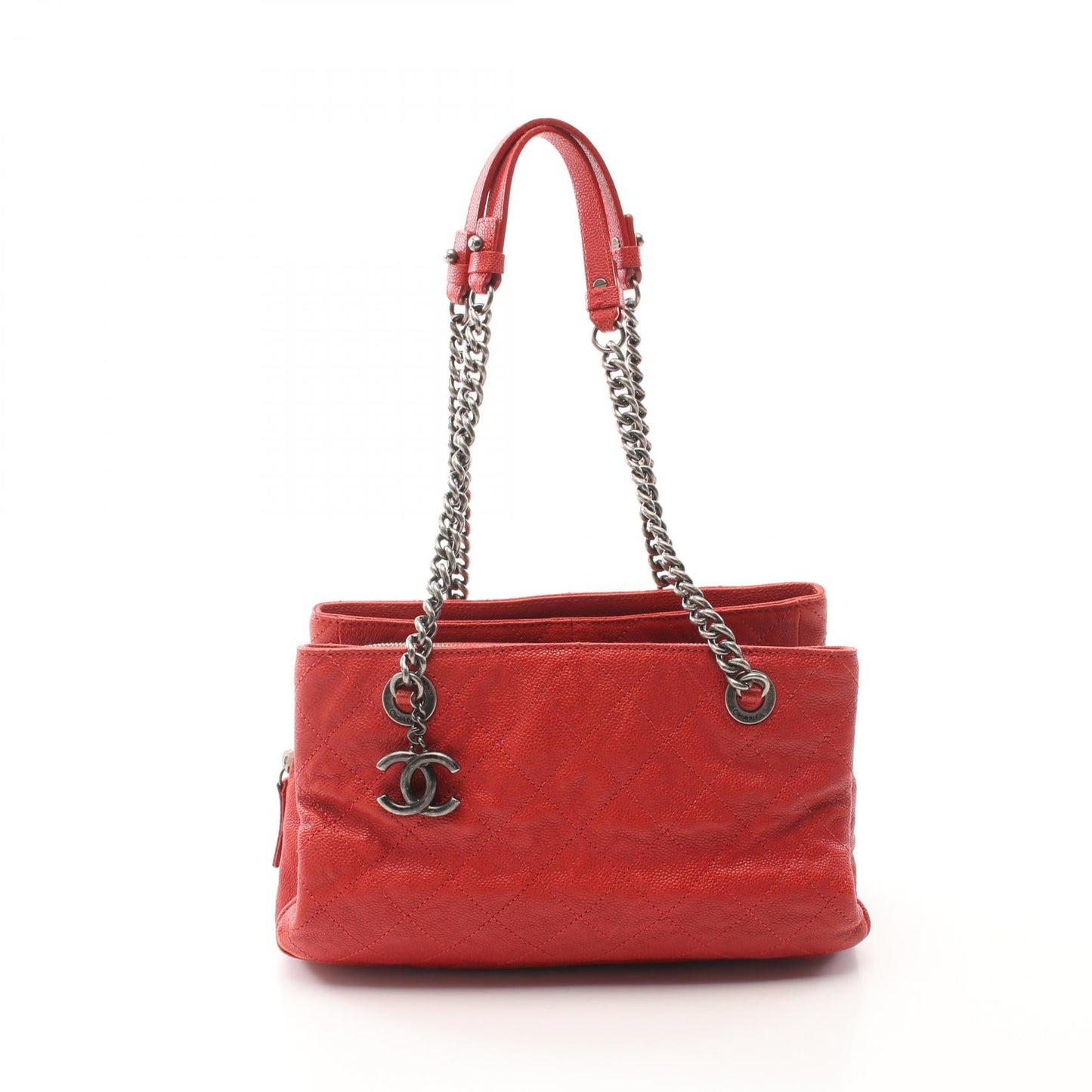 Chanel Matelasse Grained Calfskin Tote Bag