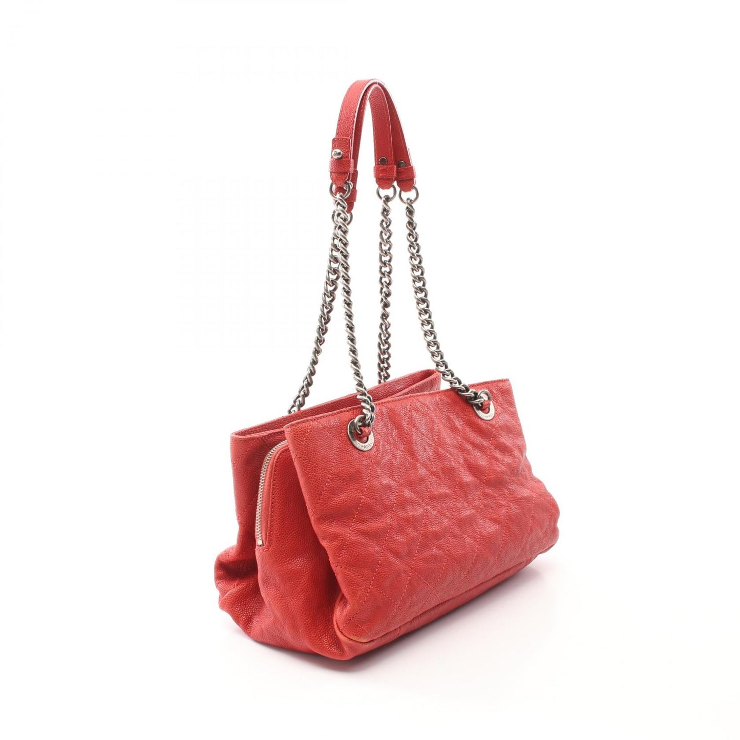 Chanel Matelasse Grained Calfskin Tote Bag