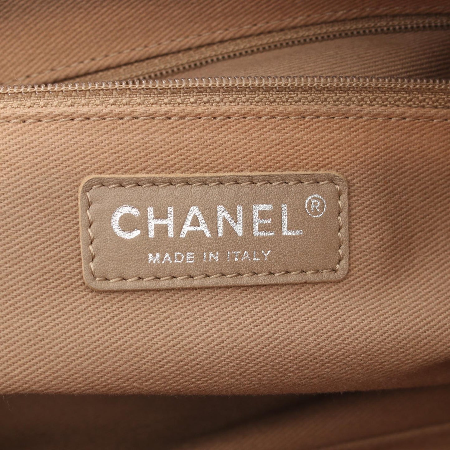 Chanel Matelasse Grained Calfskin Tote Bag