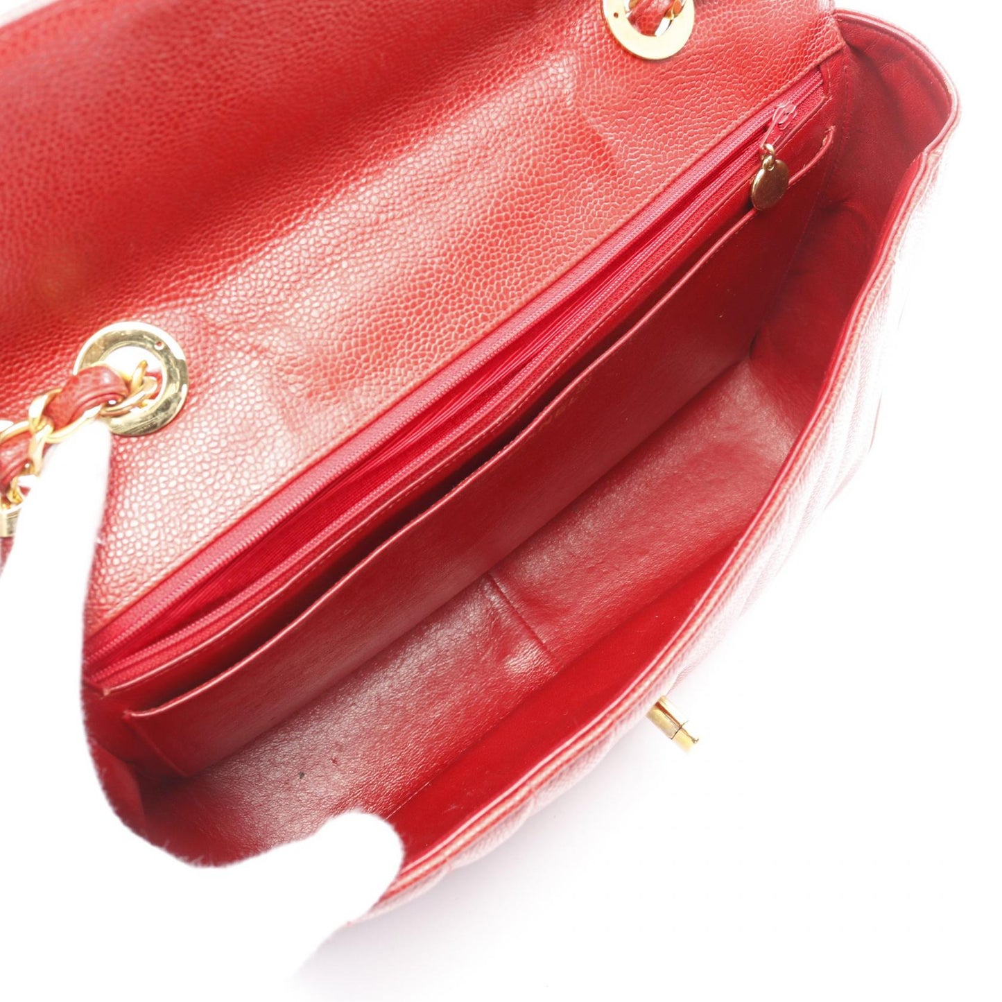 Chanel Mademoiselle Grained Calfskin Shoulder Bag