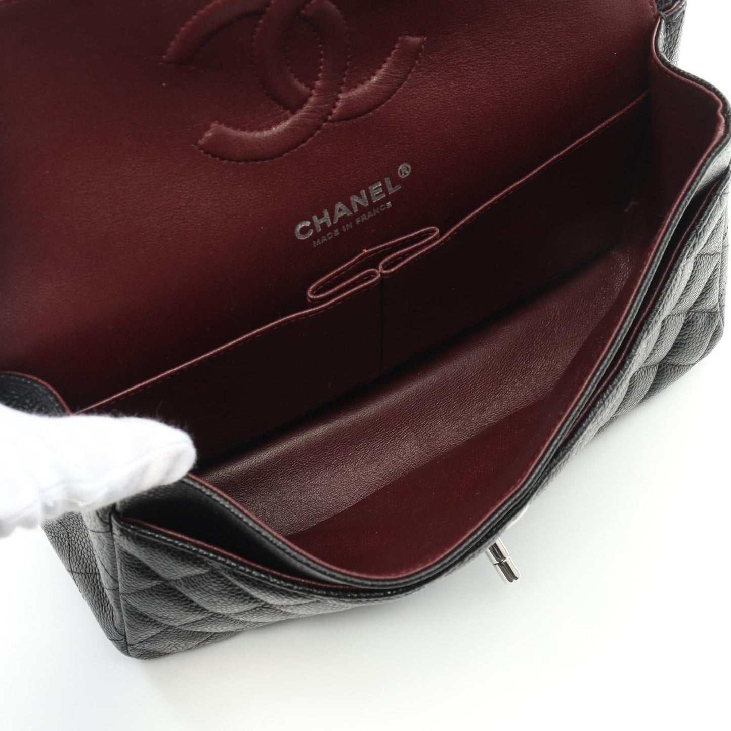 Chanel Matelasse Caviar Skin Shoulder Bag