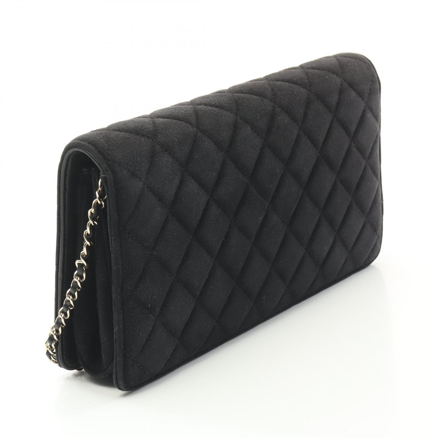 Chanel Matelasse Suede Shoulder Bag