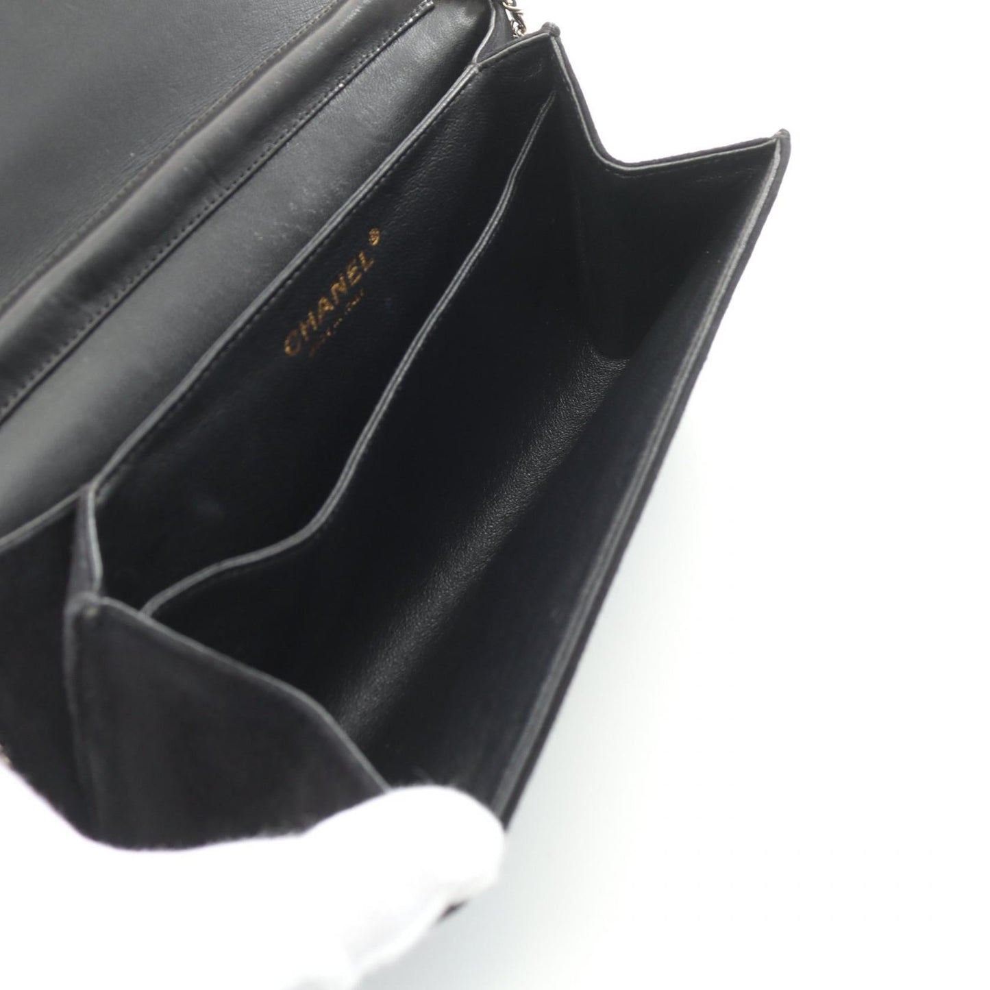 Chanel Matelasse Suede Shoulder Bag
