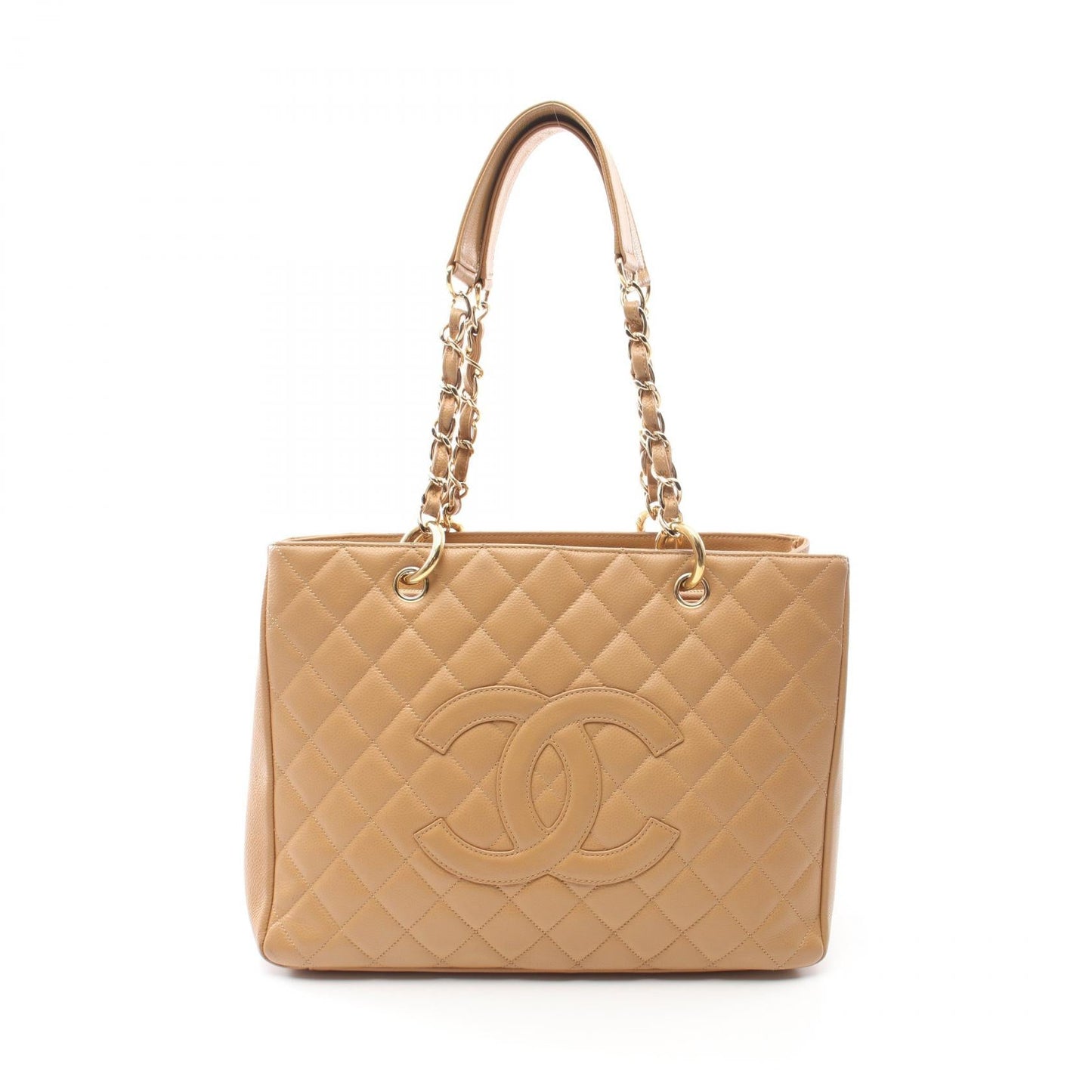 Chanel Matelasse Grained Calfskin Tote Bag