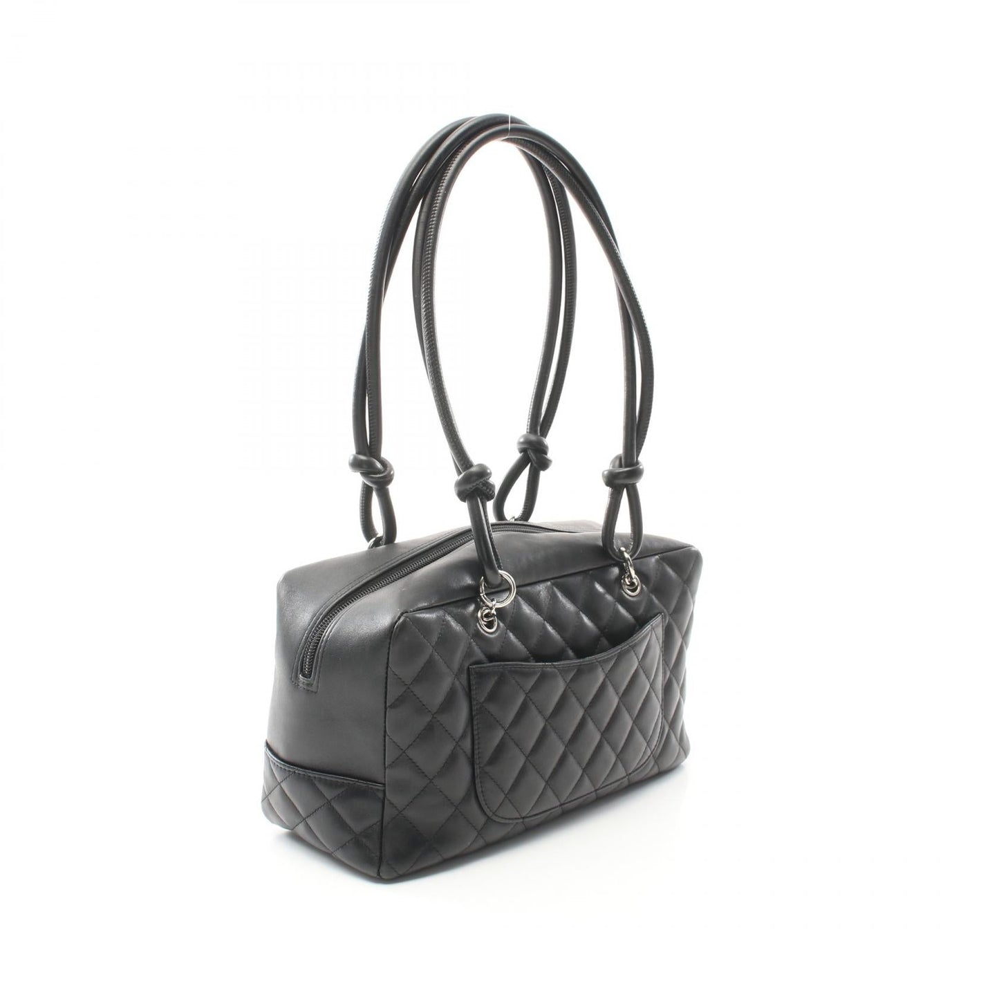Chanel Cambon Line Leather 2way Shoulder Bag