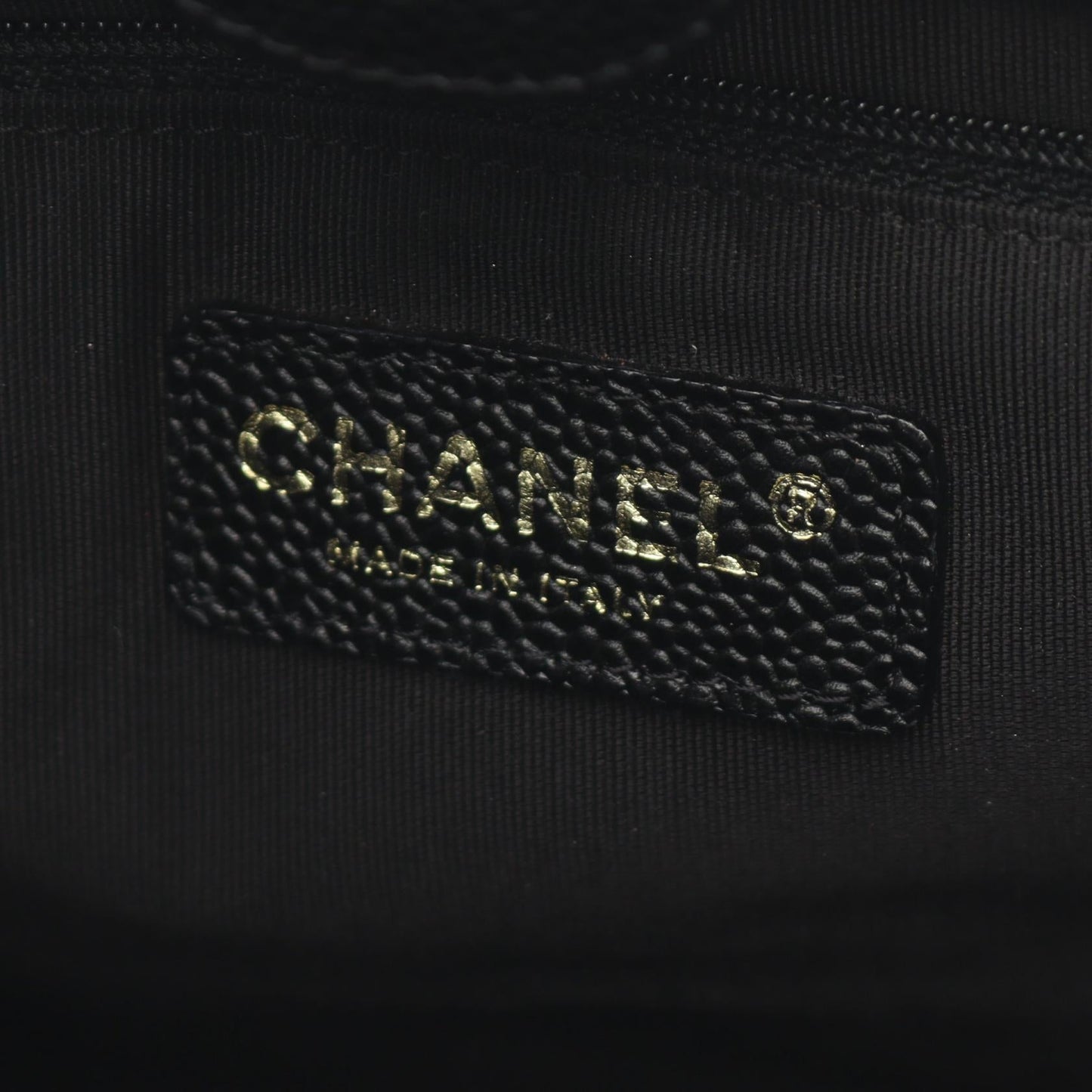 Chanel Matelasse PST Caviar Skin Tote Bag