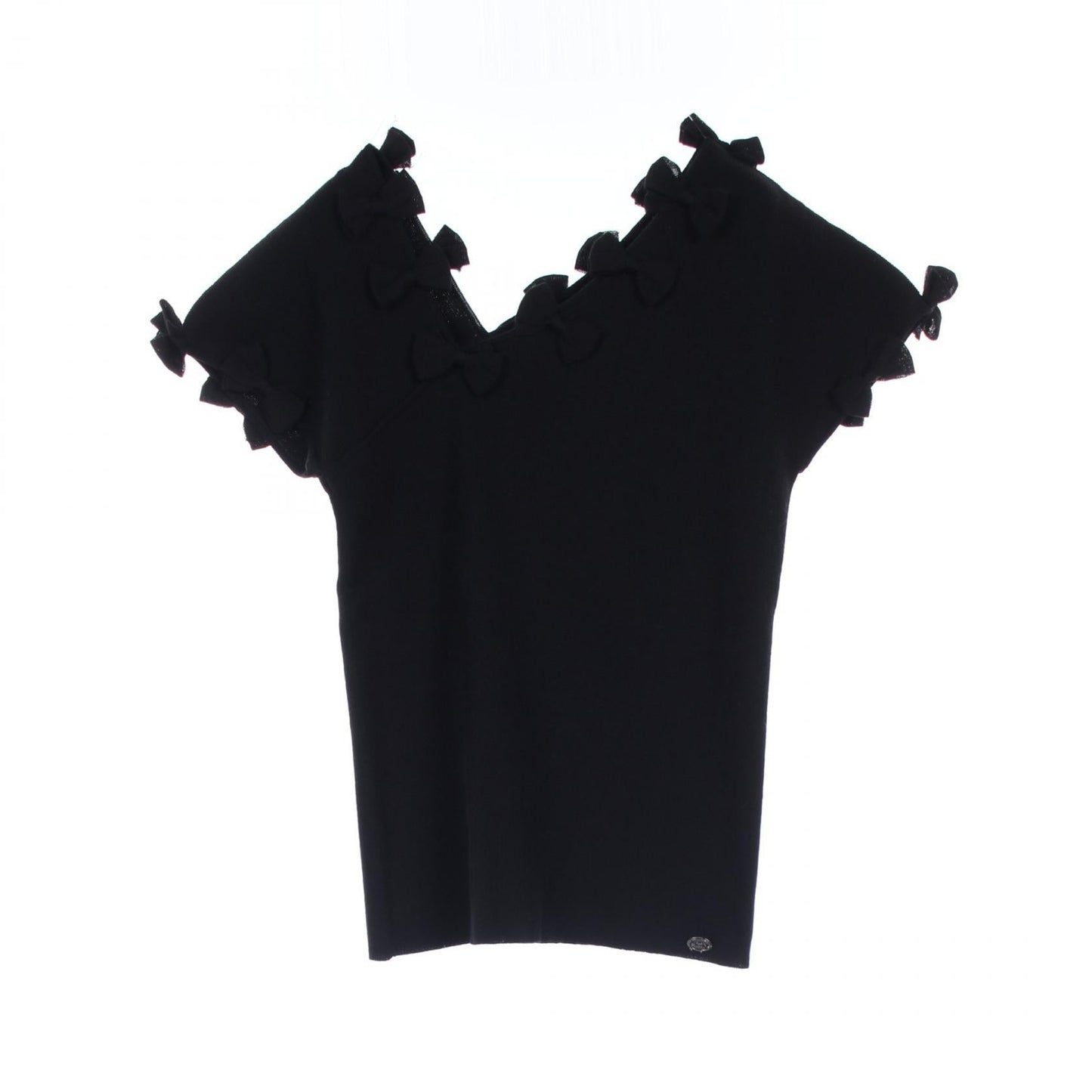 Chanel Cutsew Cotton Nylon Top