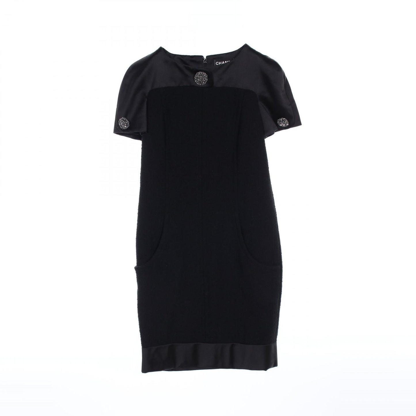 Chanel Bijou Wool Silk Dress