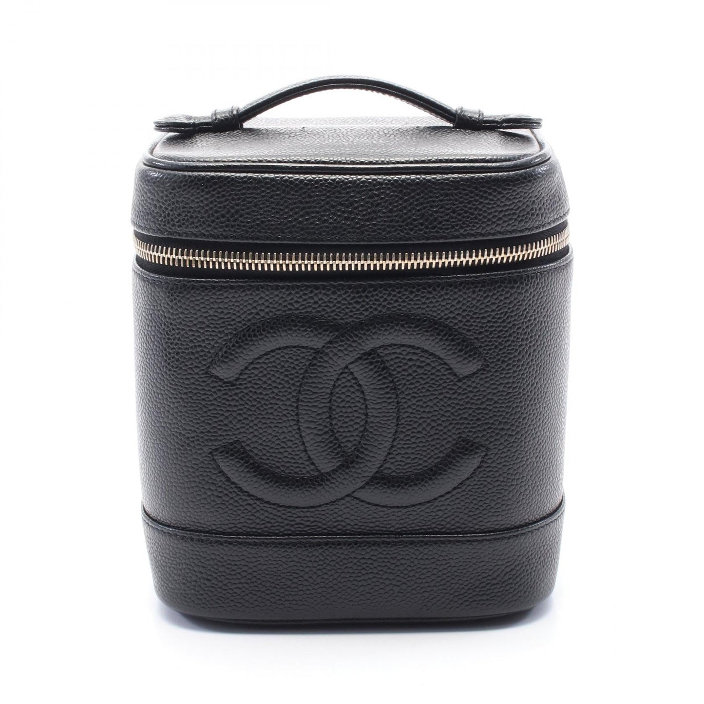 Chanel Coco Mark Leather Handbag