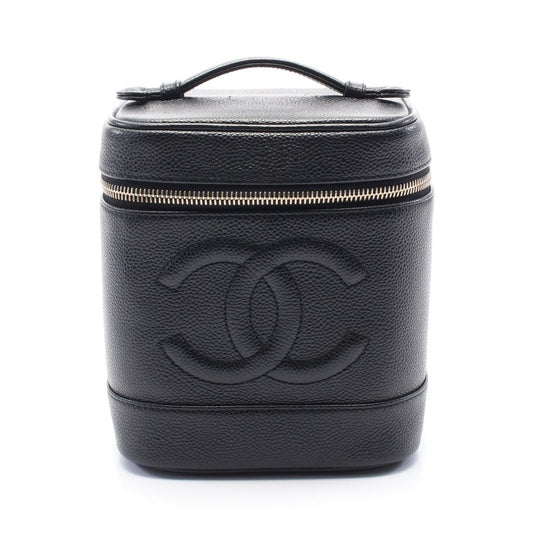 Chanel Coco Mark Leather Handbag