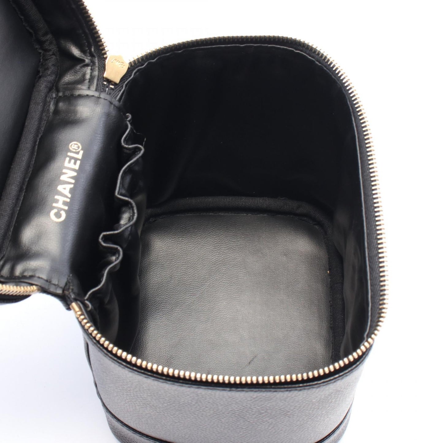 Chanel Coco Mark Leather Handbag