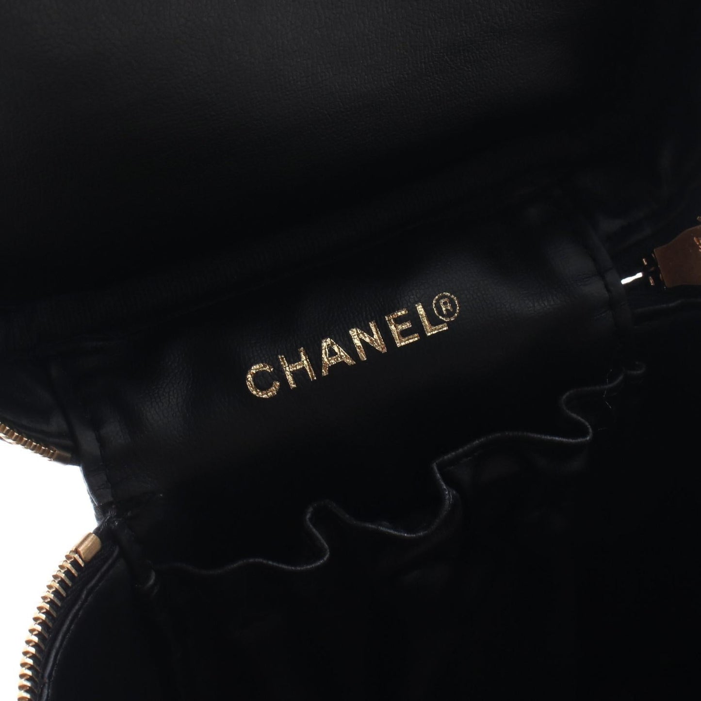 Chanel Coco Mark Leather Handbag