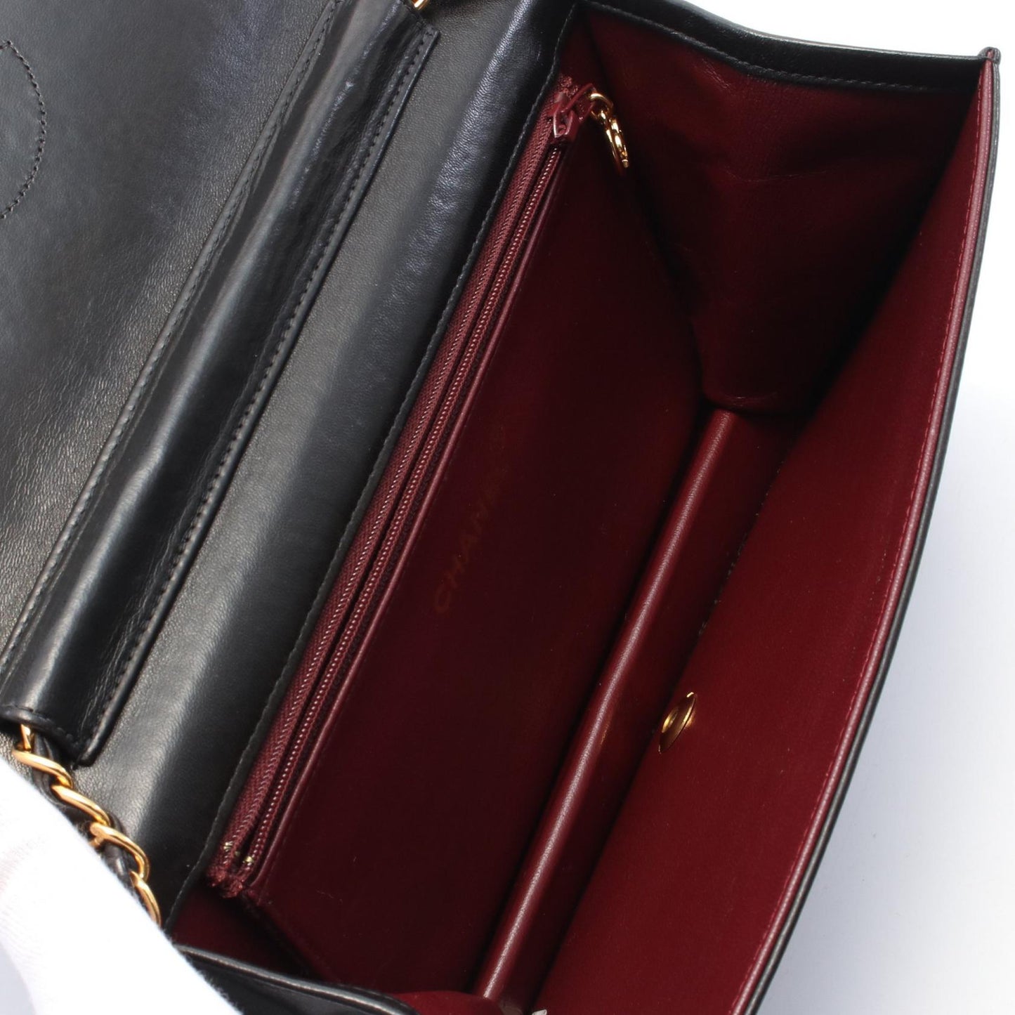 Chanel Matelasse Full Flap Lambskin Shoulder Bag