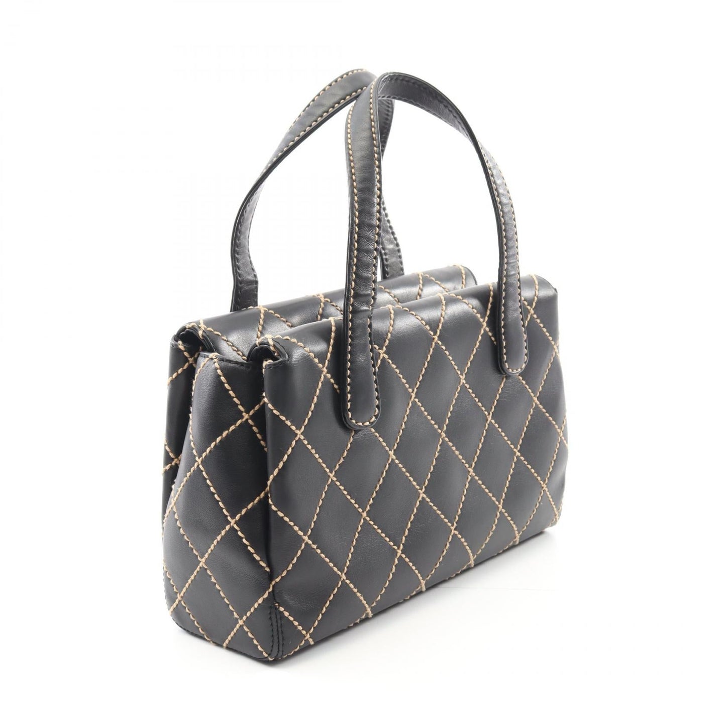Chanel Wild Stitch Leather Tote Bag
