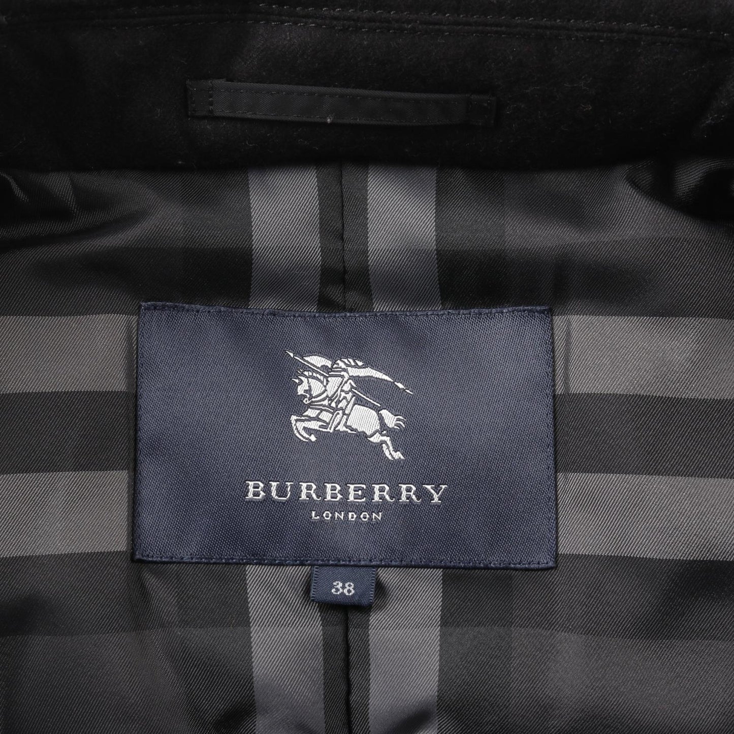 Burberry London Peacoat Wool Polyester Coat
