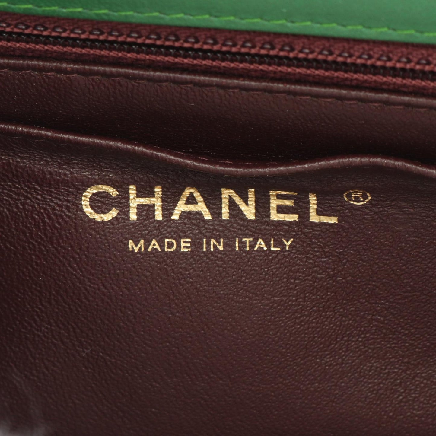 Chanel Matelasse Single Flap Leather Cotton Jersey Shoulder Bag